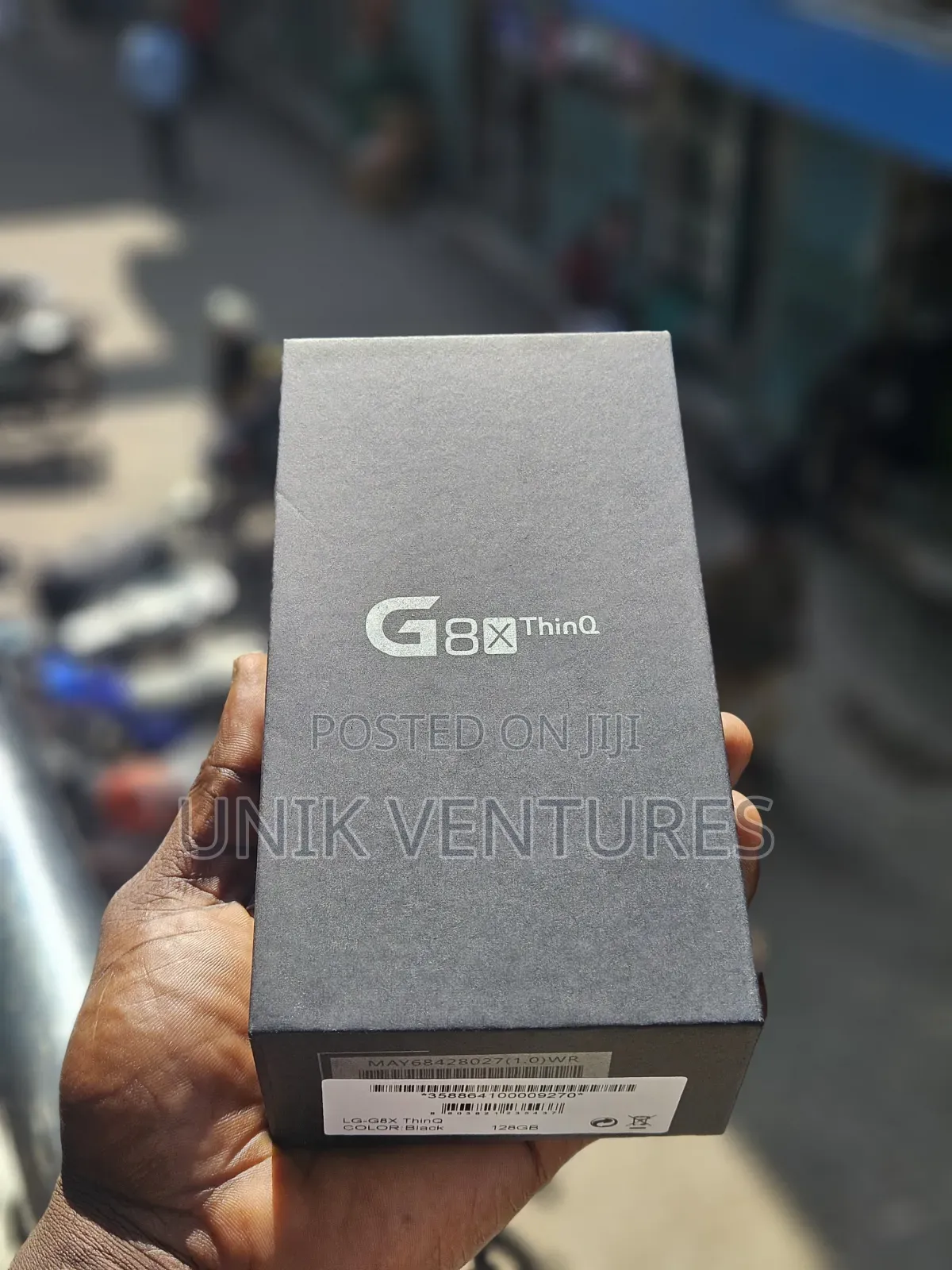 New LG G8X Thinq 128 GB Black