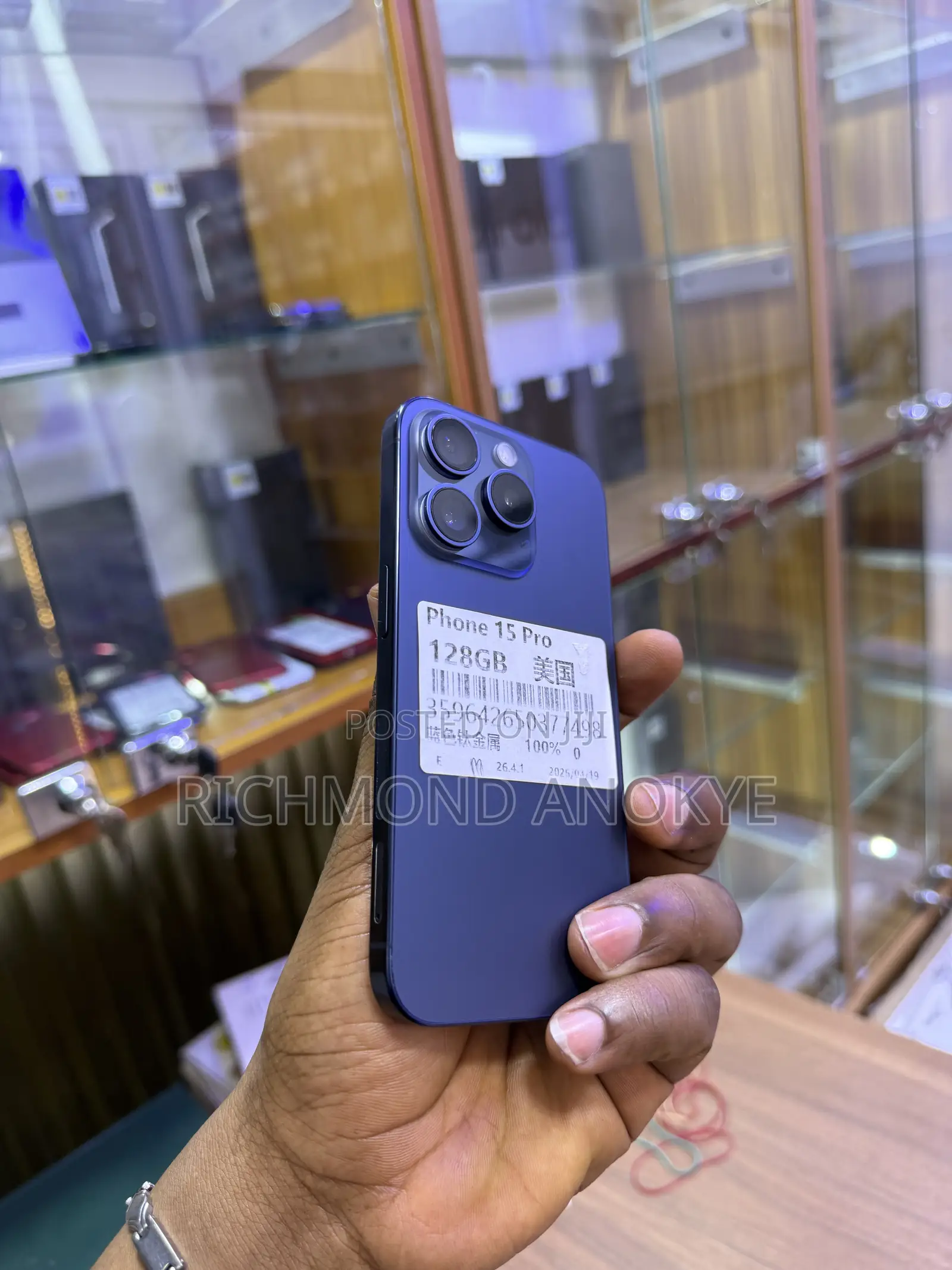 Apple iPhone 15 Pro 128 GB Blue