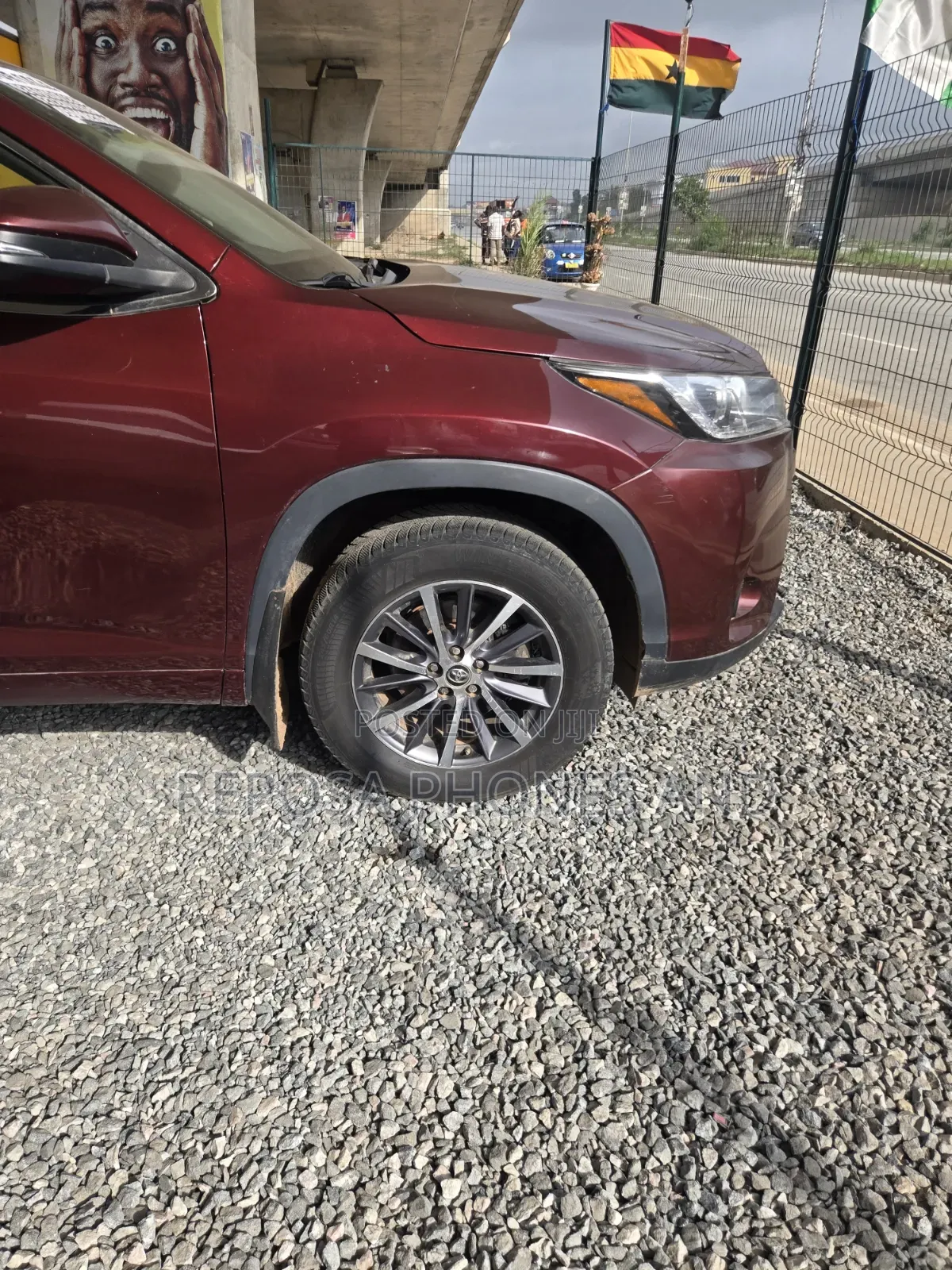 Toyota Highlander 2017 Burgundy