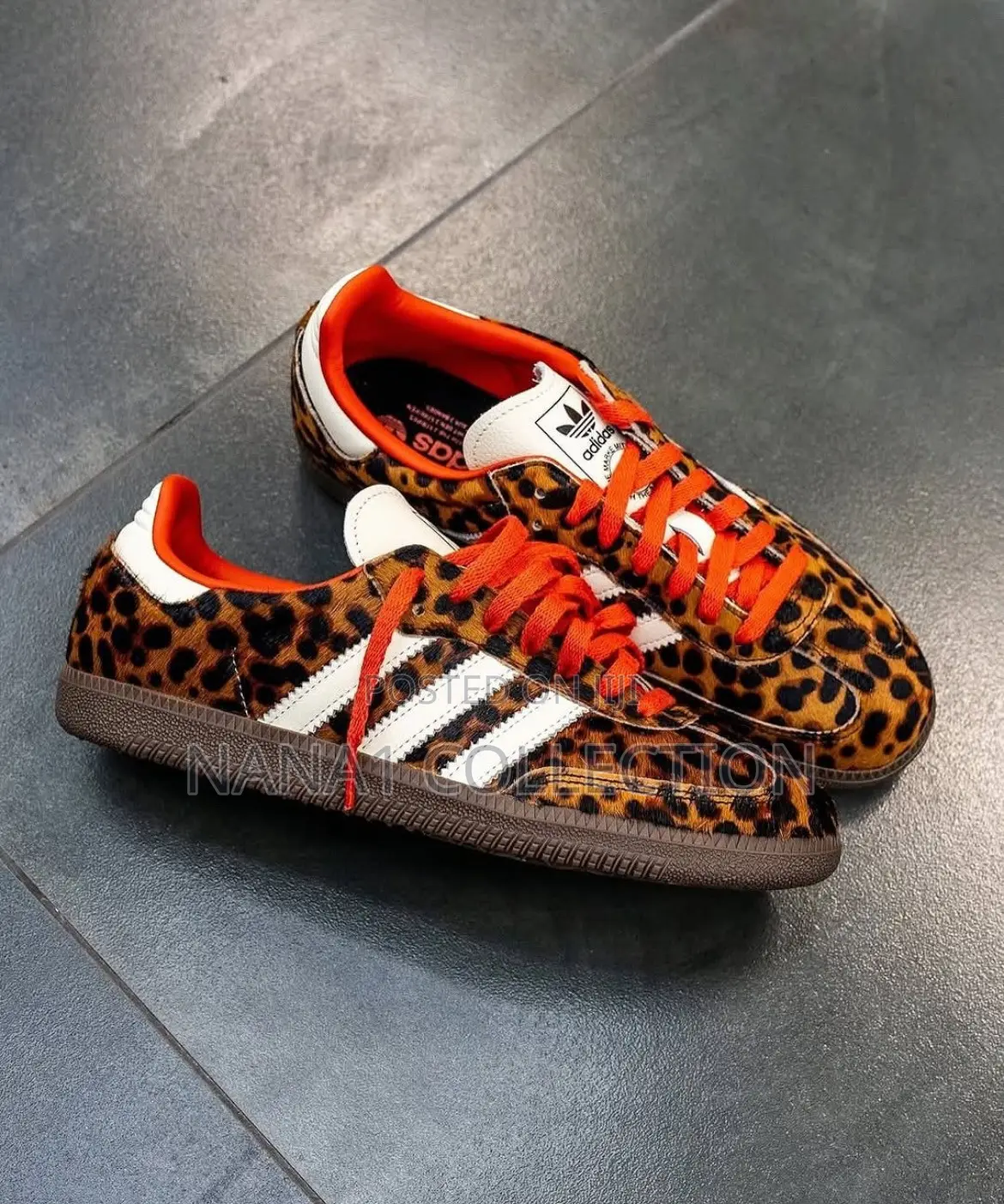 Adidas Samba OG “Preloved Red Loepard”Sneakers