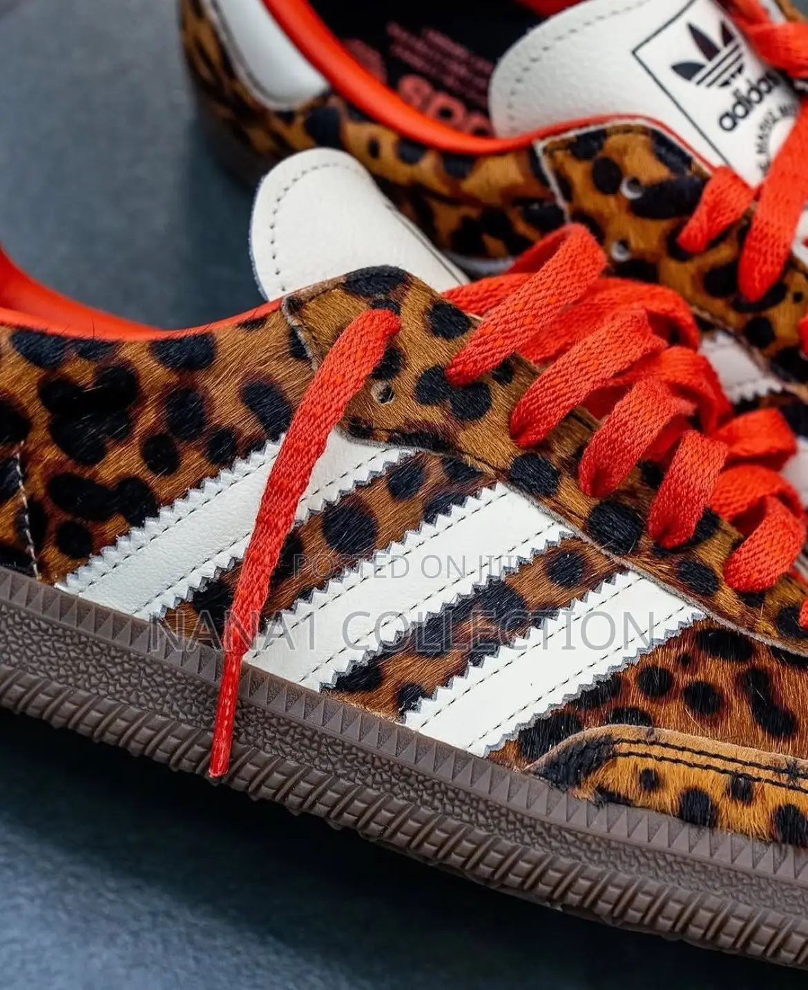 Adidas Samba OG “Preloved Red Loepard”Sneakers
