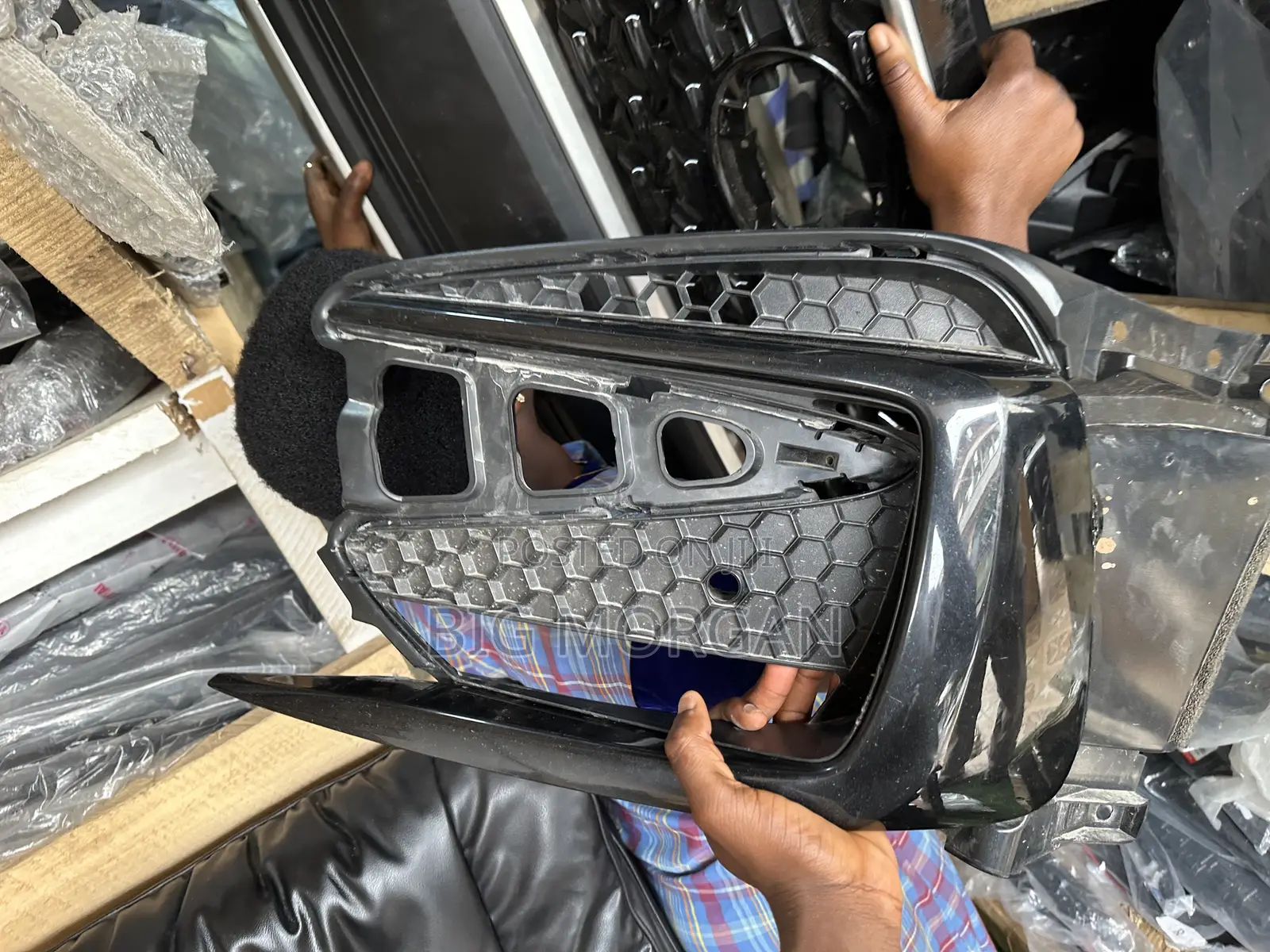 Acura RDX 2019–2023 Foglight Cover and Black Shining a-Spec