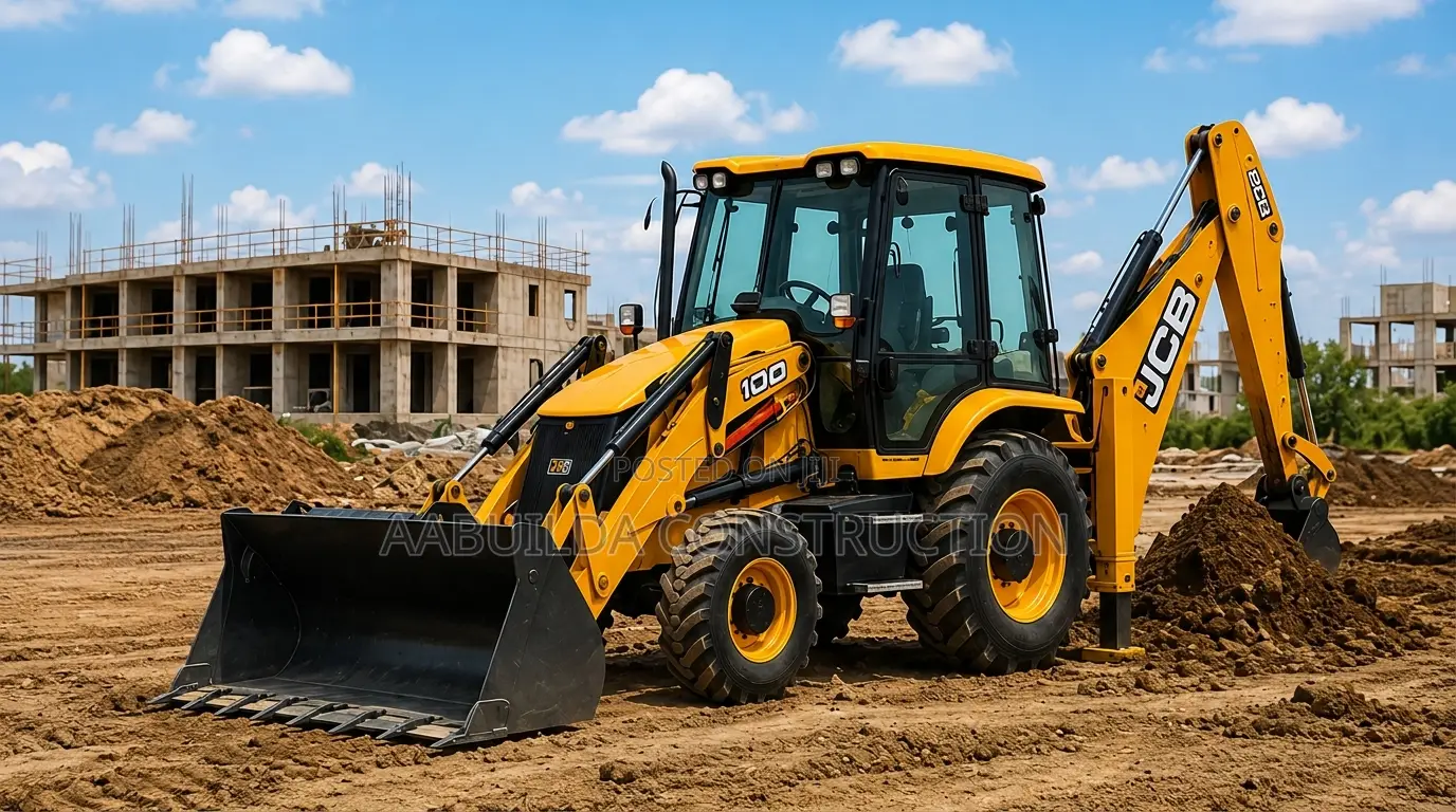 Backhoe Loader (Excavator) for Hiring in Spintex