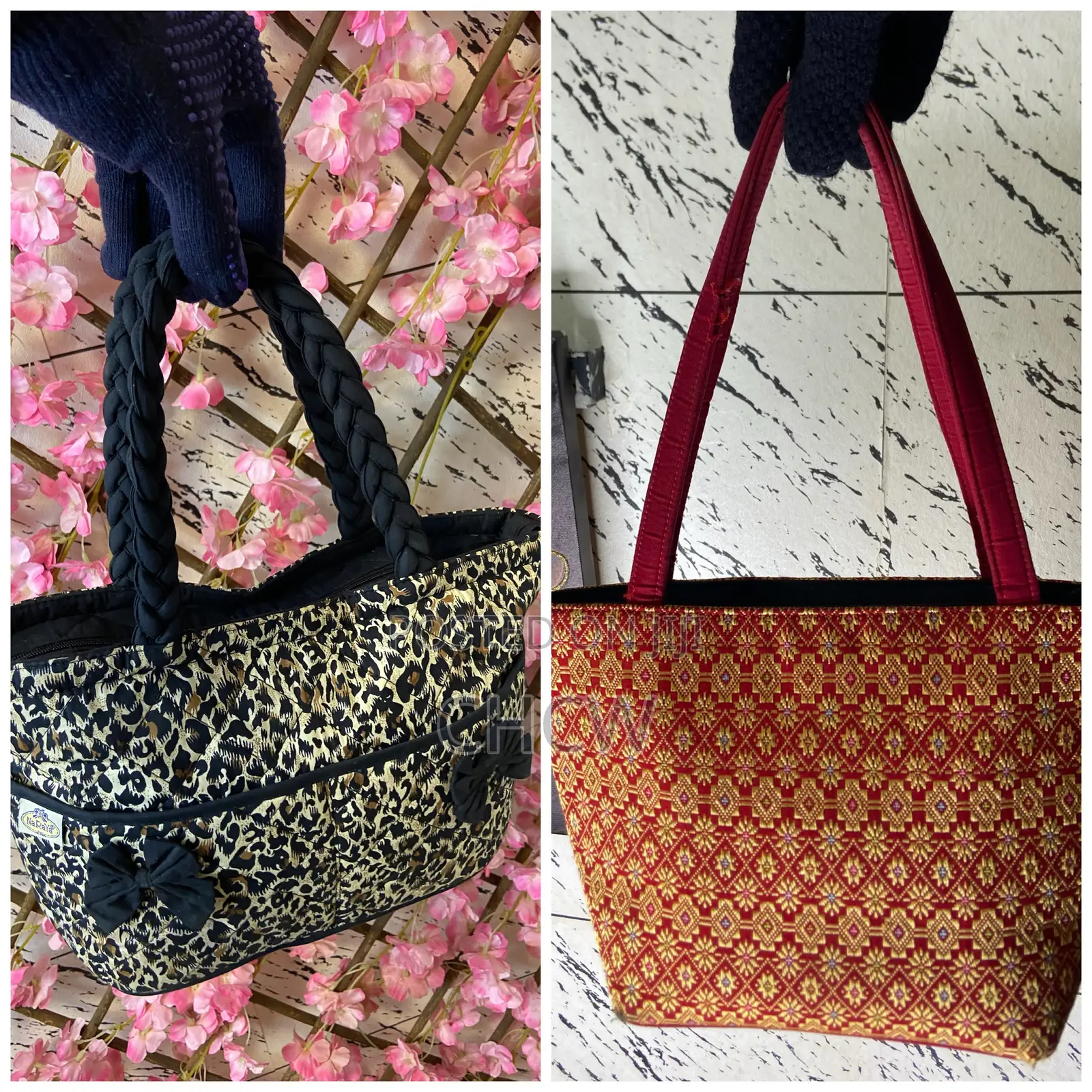 2 Pieces of Beautiful Ladies Hand Bag