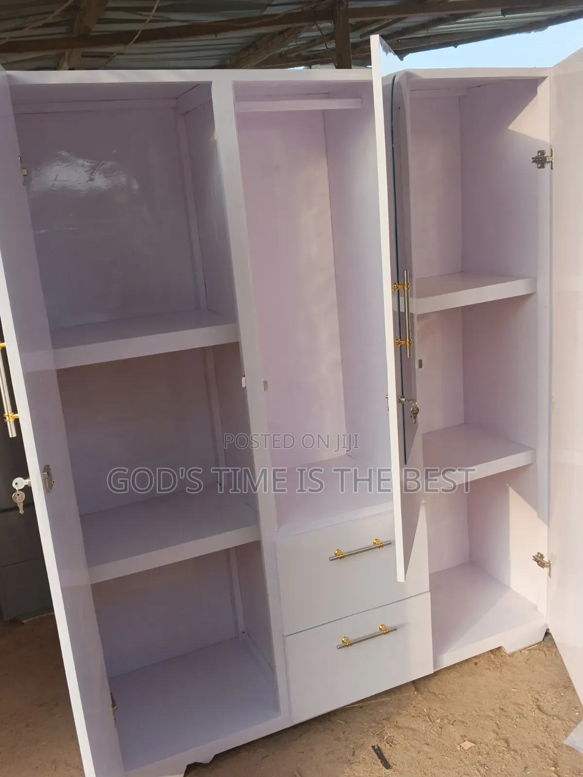 Wardrobes Three in One With Good Material