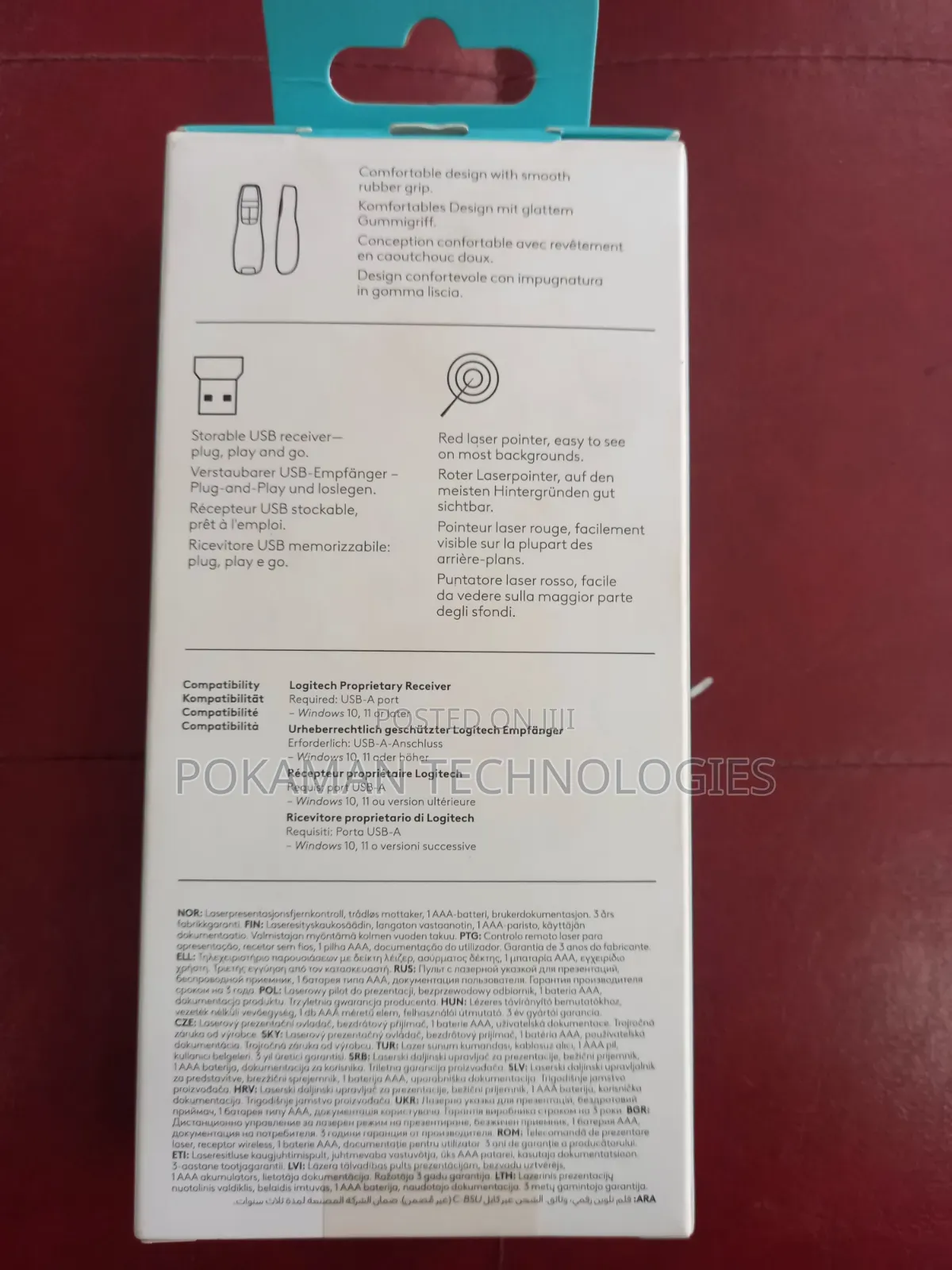 R400 Laser Presentation Remote