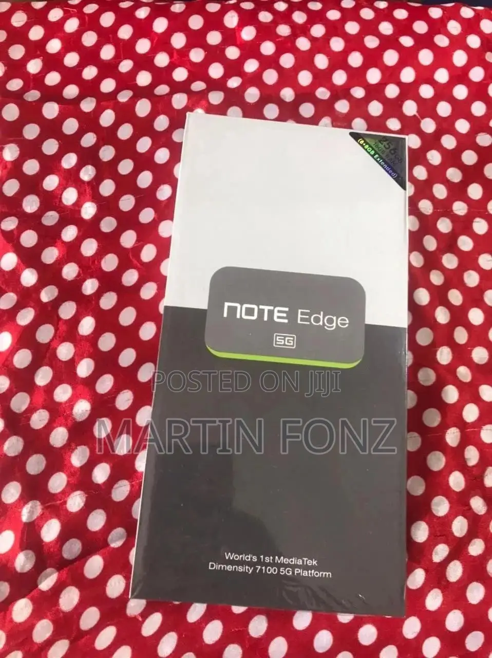 New Infinix Note Edge 256 GB Black