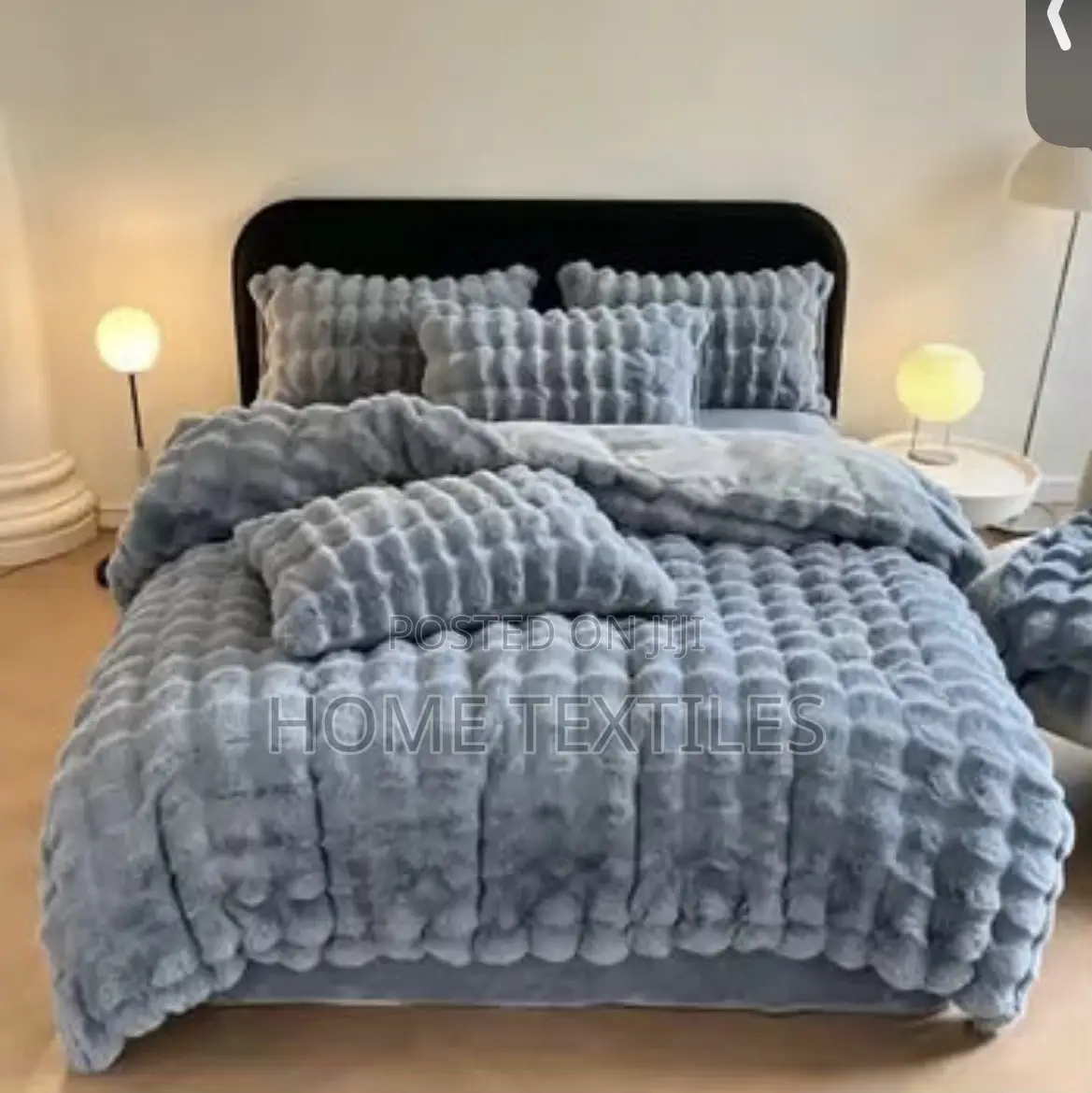 7 Pieces Comfortable Fluffy Duvet Set