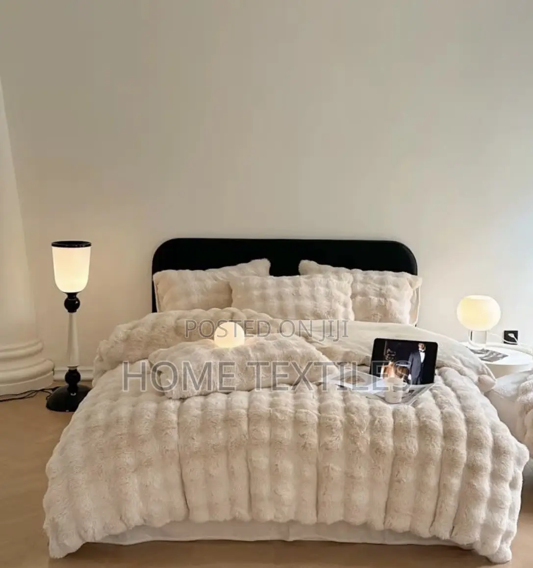 7 Pieces Fluffy Duvet Set With Fitted Bedsheet and Pillowcases