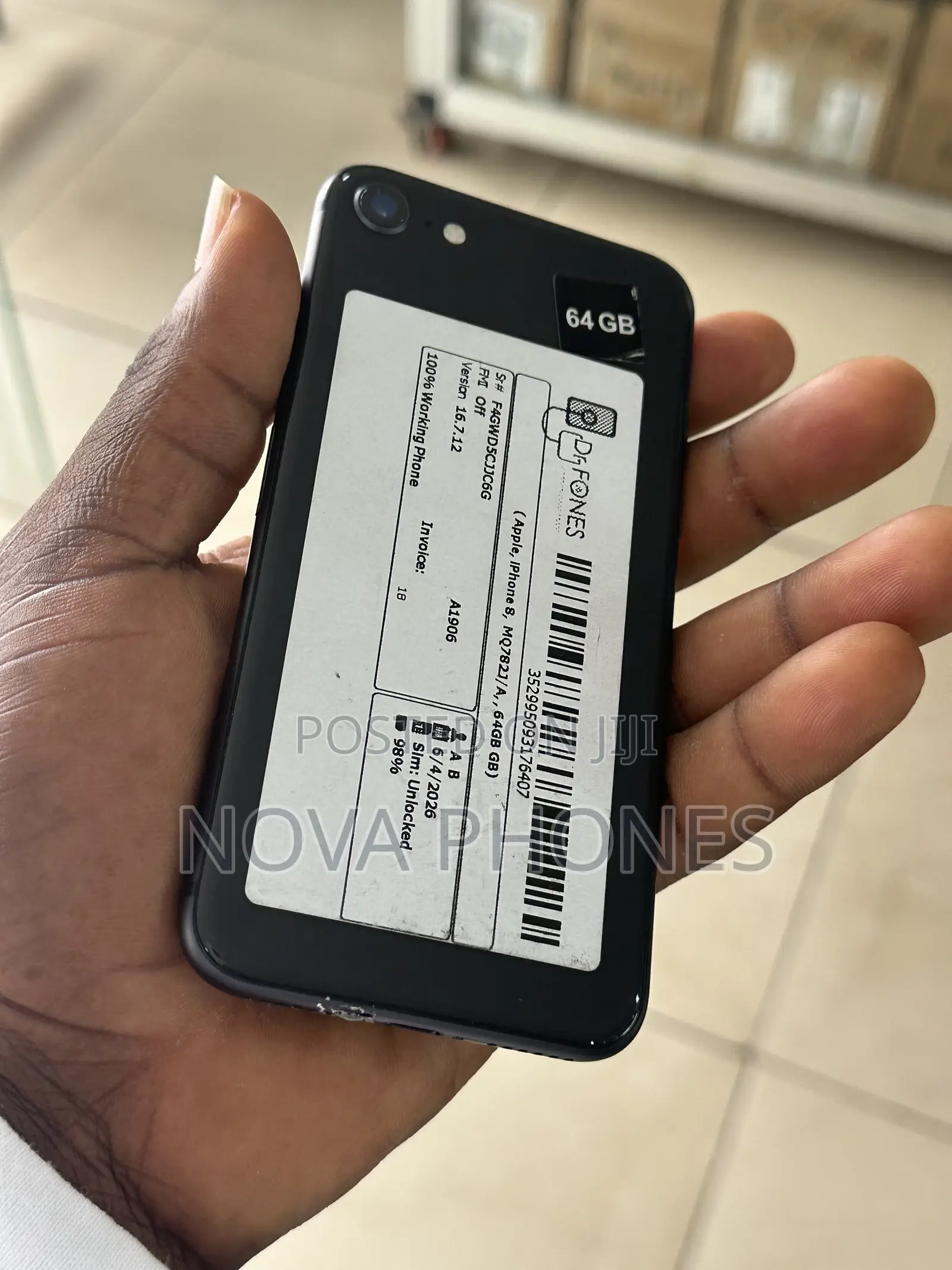 Apple iPhone 8 64 GB Black