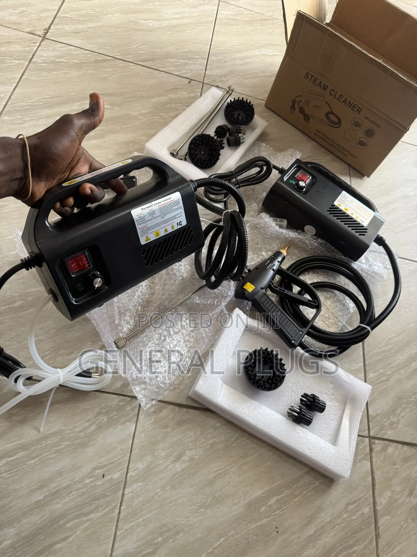 Powerful Direct Busting Deep Steam Cleaner for Cars ,AC , Tiles Sofas