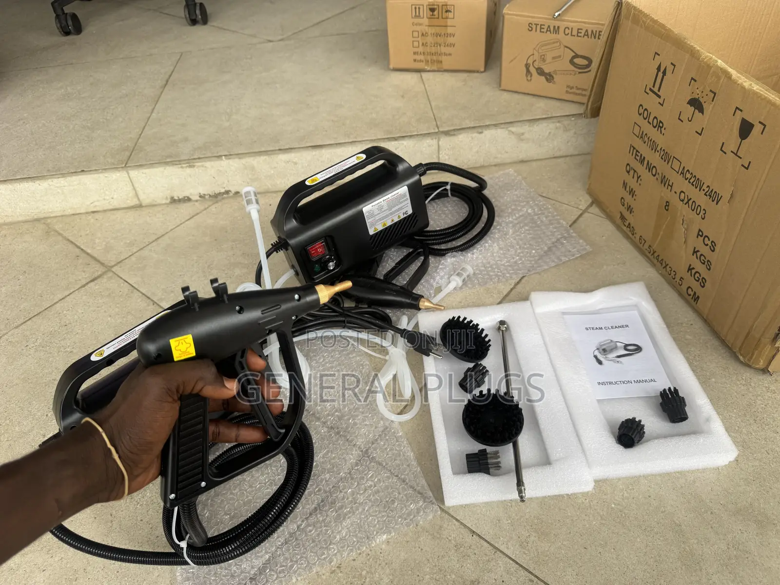 Advanced Hot Deep Steam Wash System Cleaner for Vehicles, AC ,Sofa Etc