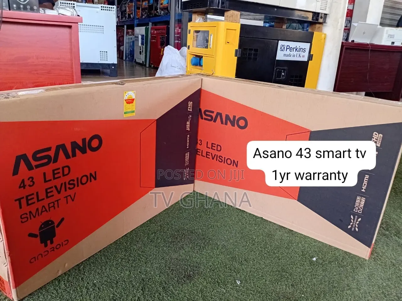 Asano 43 Inch Smart TV – Full HD LED Display, Powerful Sound 43 TVS