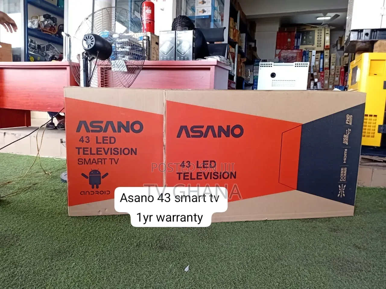 Asano 43” Smart TV – Big Screen Entertainment, Crystal Clear 43 TVS