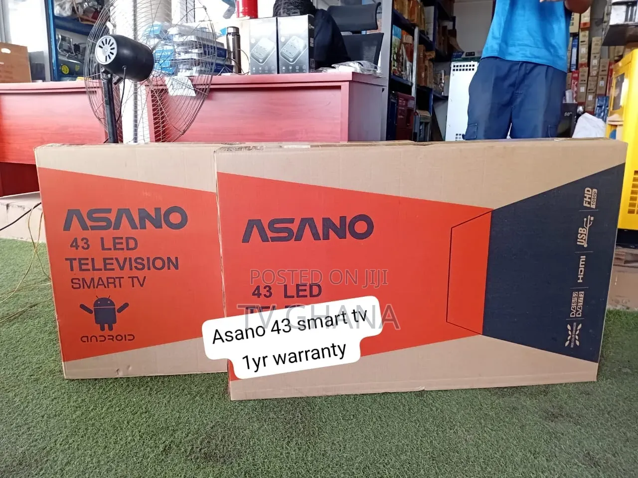 Asano 43” Smart TV – Big Screen Entertainment, Crystal Clear 43 TVS