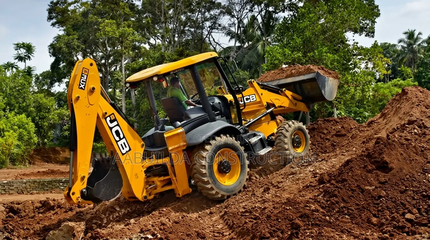 Backhoe Loader (Excavator) for Rent in Dzorwulu