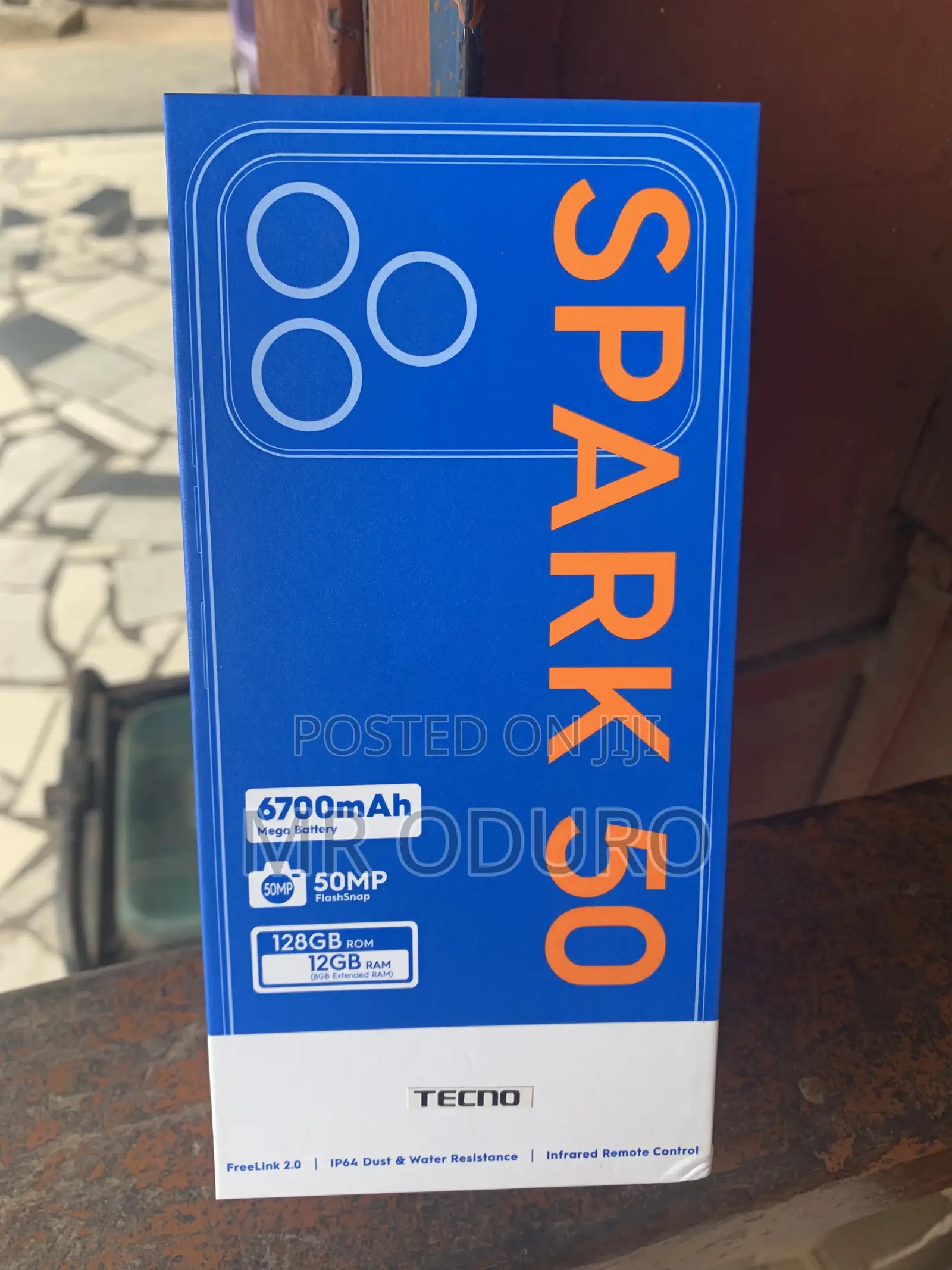 New Tecno Spark 50 128 GB Orange