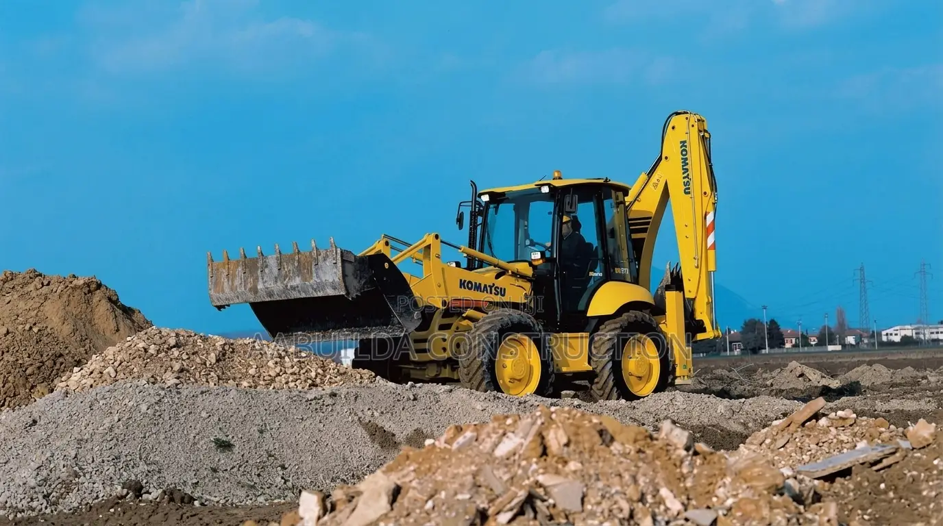 24/7 Backhoe Loader (Excavator) Rental Service in Tema