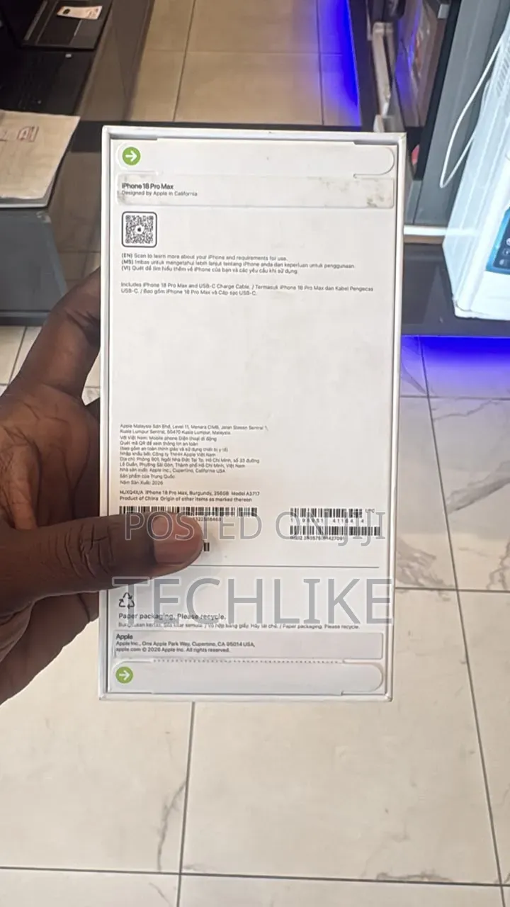 New Apple iPhone 18 Pro Max 256 GB