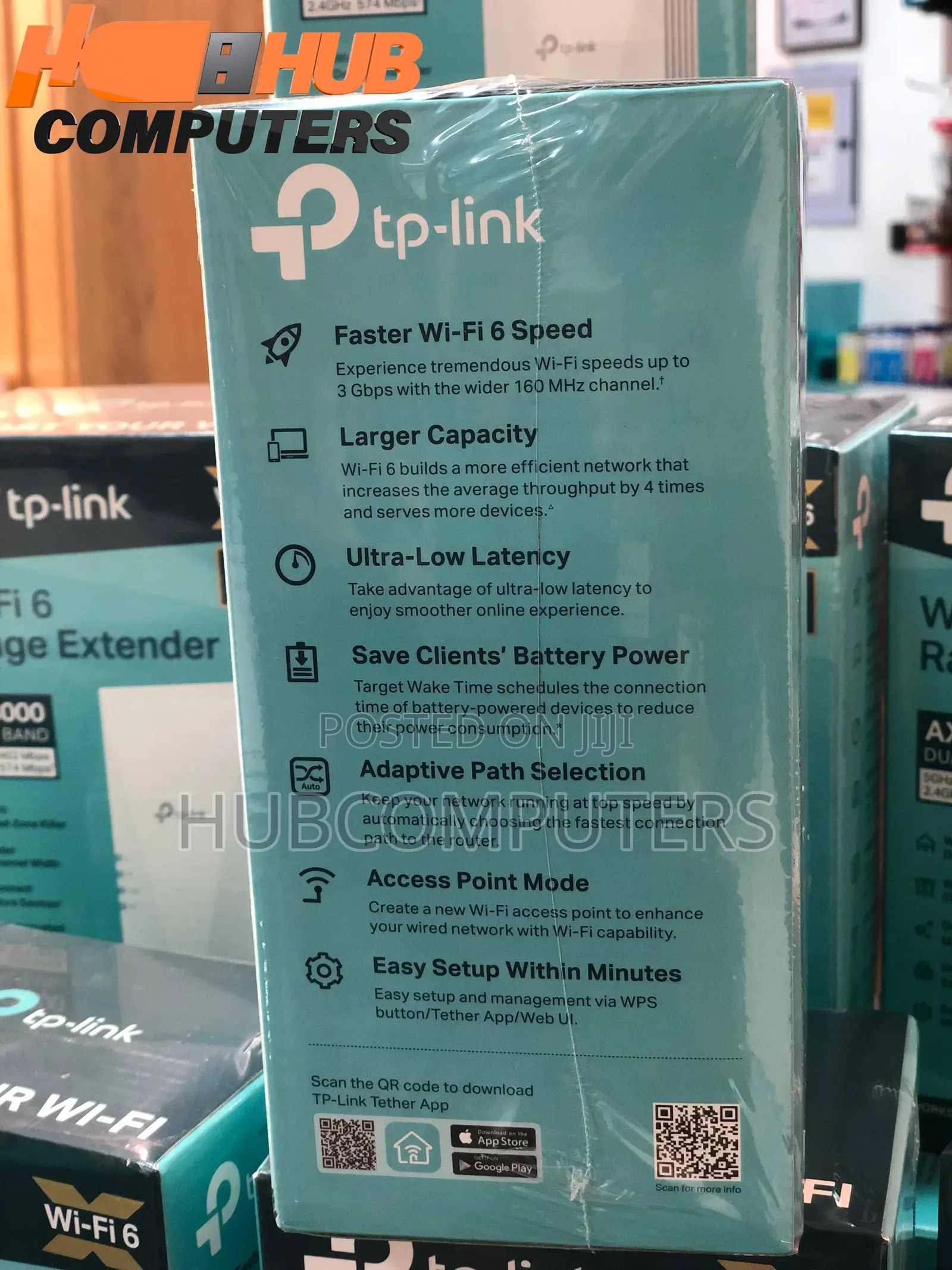 TP-Link Re700x Wifi 6 Range Extender (Ax3000 Dual Band)