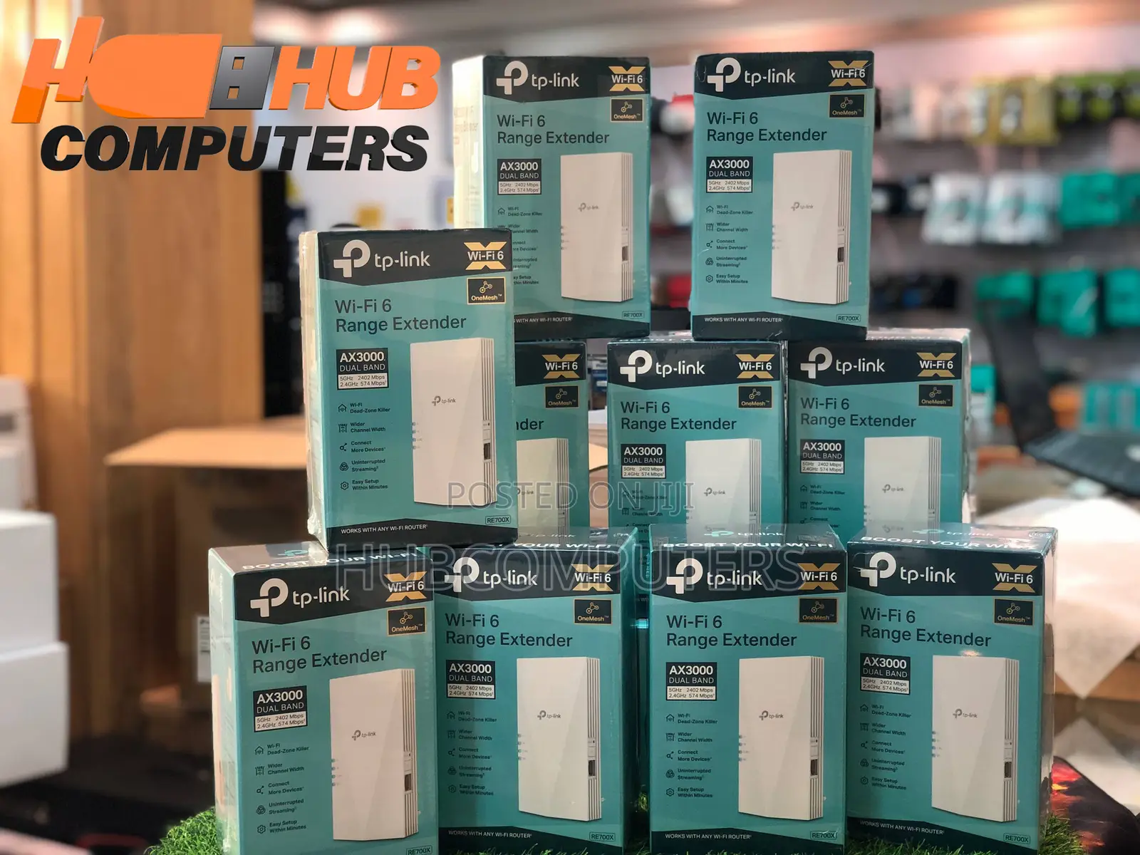 TP-Link Re700x Wifi 6 Range Extender (Ax3000 Dual Band)
