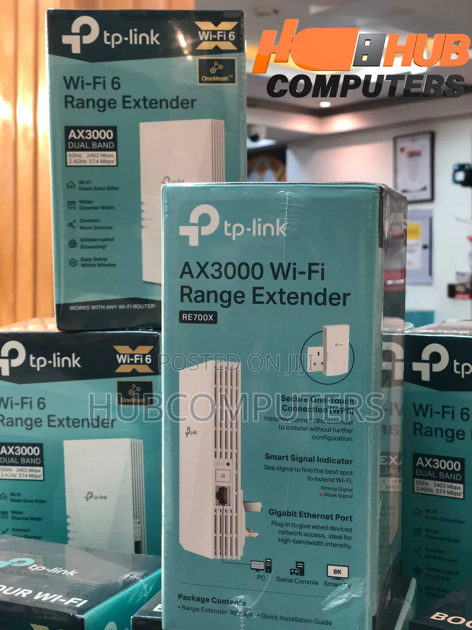 TP-Link Re700x Wifi 6 Range Extender (Ax3000 Dual Band)