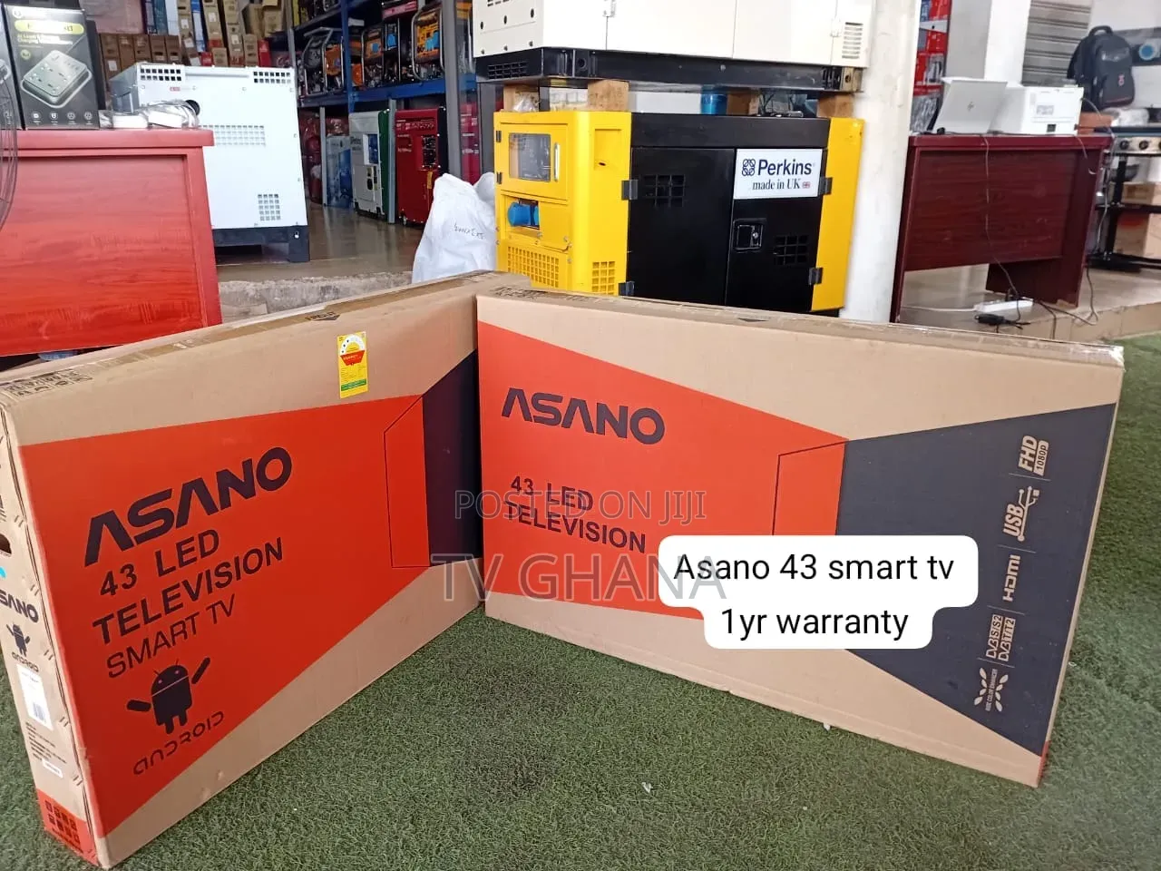 Asano 43” Smart LED TV – Beautiful Picture Quality, Smooth43 TVS