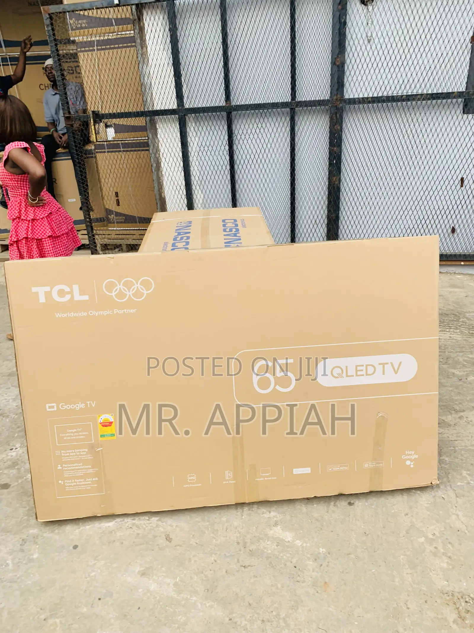 Purchase Adorable TCL 65” Qled Smart Screen Television(Android).