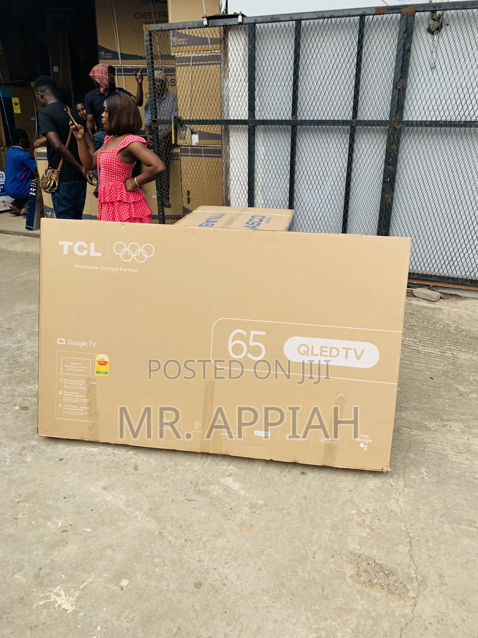 Classic TCL 65” Qled Smart Android TV 