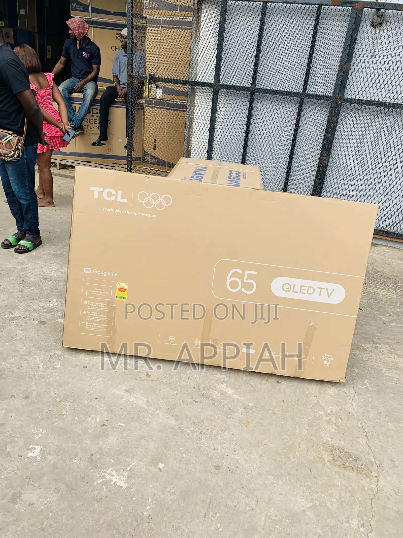 Classic TCL 65” Qled Smart Android TV 