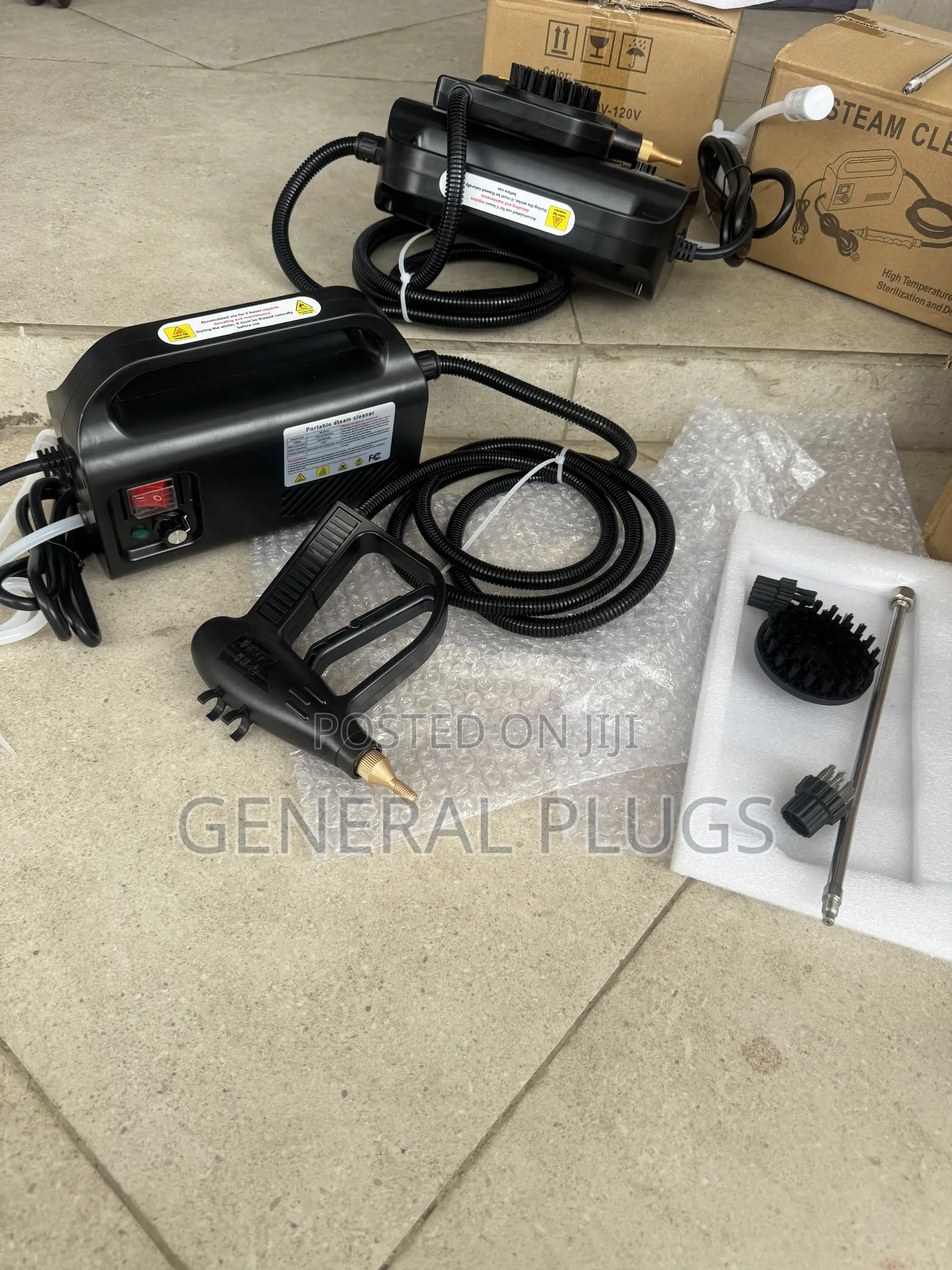 Professional Hot Vapor Deep Steam Cleaning for Cars, AC, Sofas , Tiles