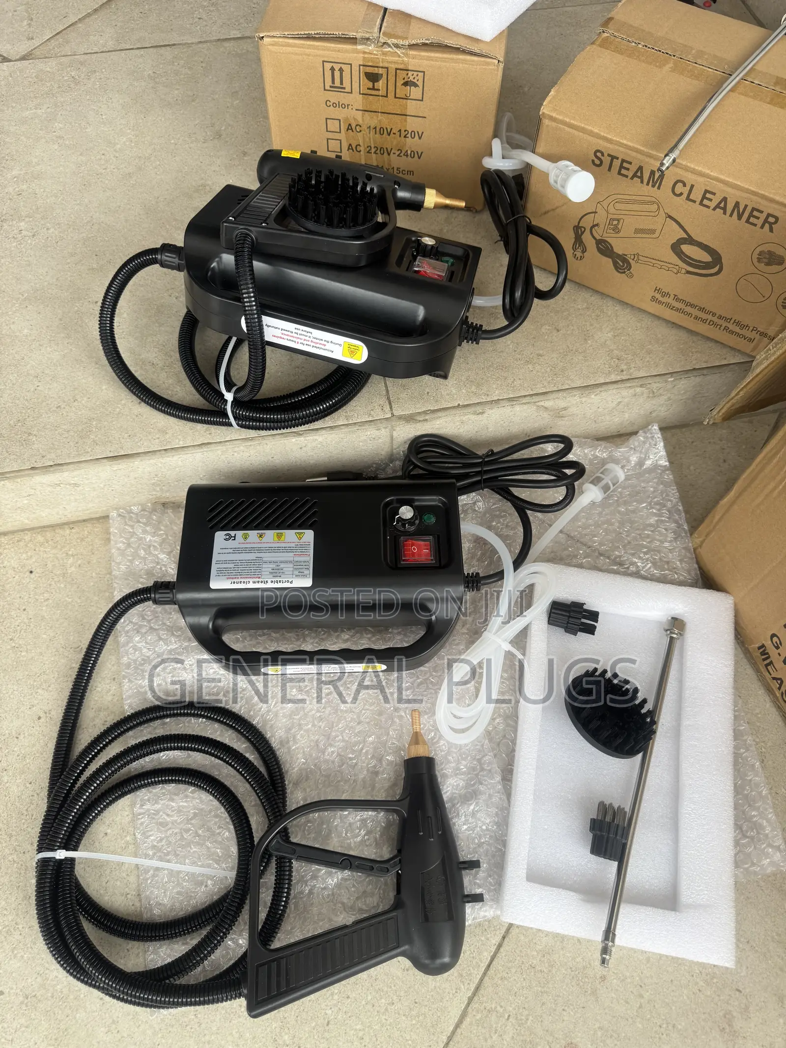 Professional Hot Vapor Deep Steam Cleaning for Cars, AC, Sofas , Tiles