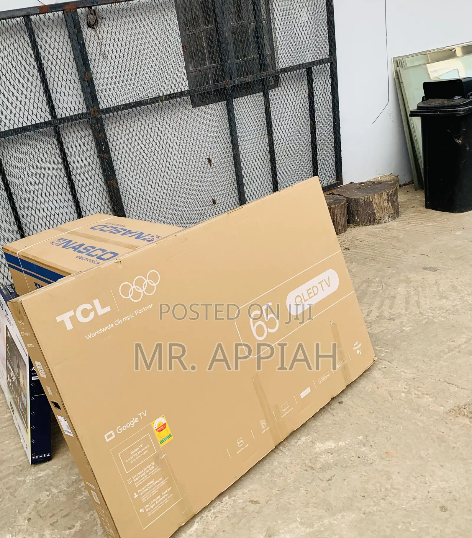 Classic Durable TCL 65” Qled Smart Google Android TV.
