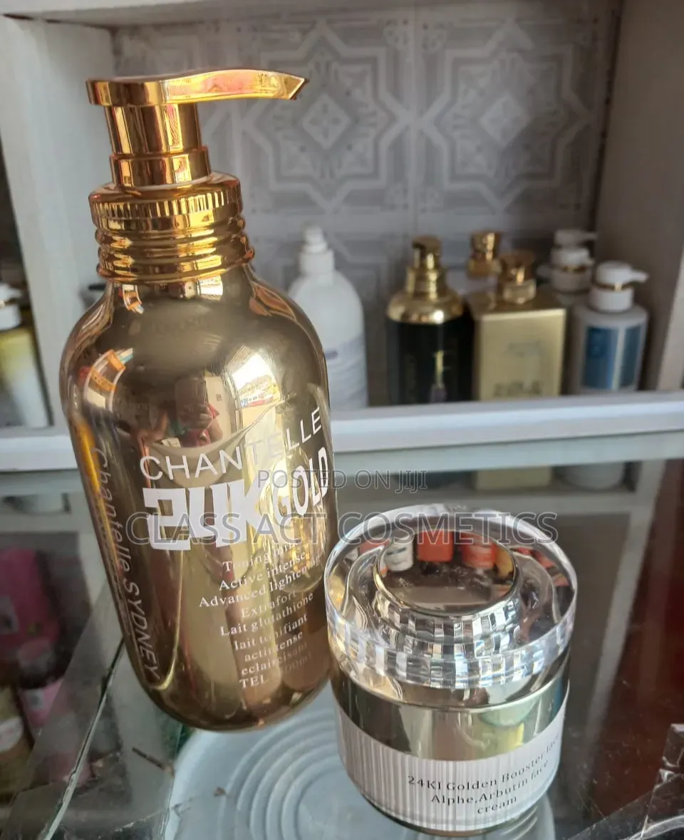 Chantelle Gold Lotion and Face Cream