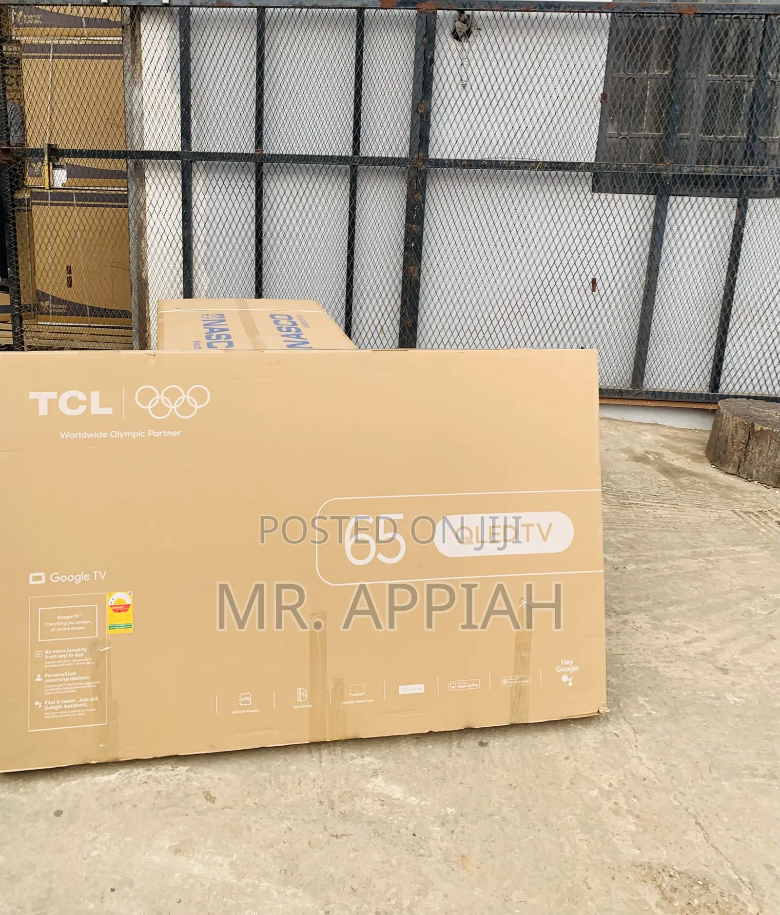 Check Out Durable TCL 65” Qled Smart Google Android Television 