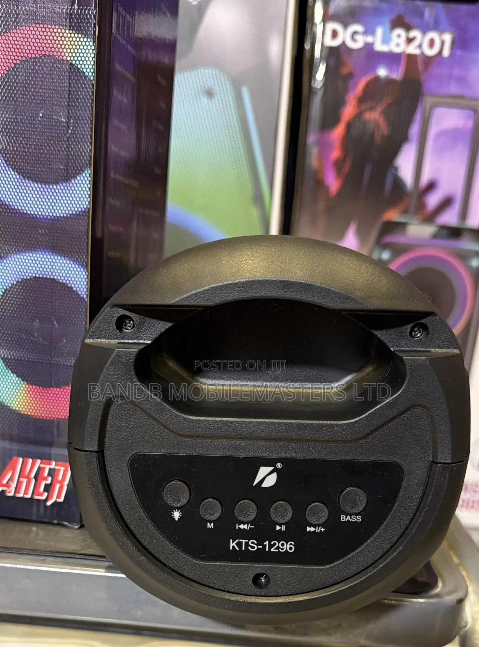 KBroad Wireless Speaker –Bluetooth, FM, USB, TF, RGB Lights