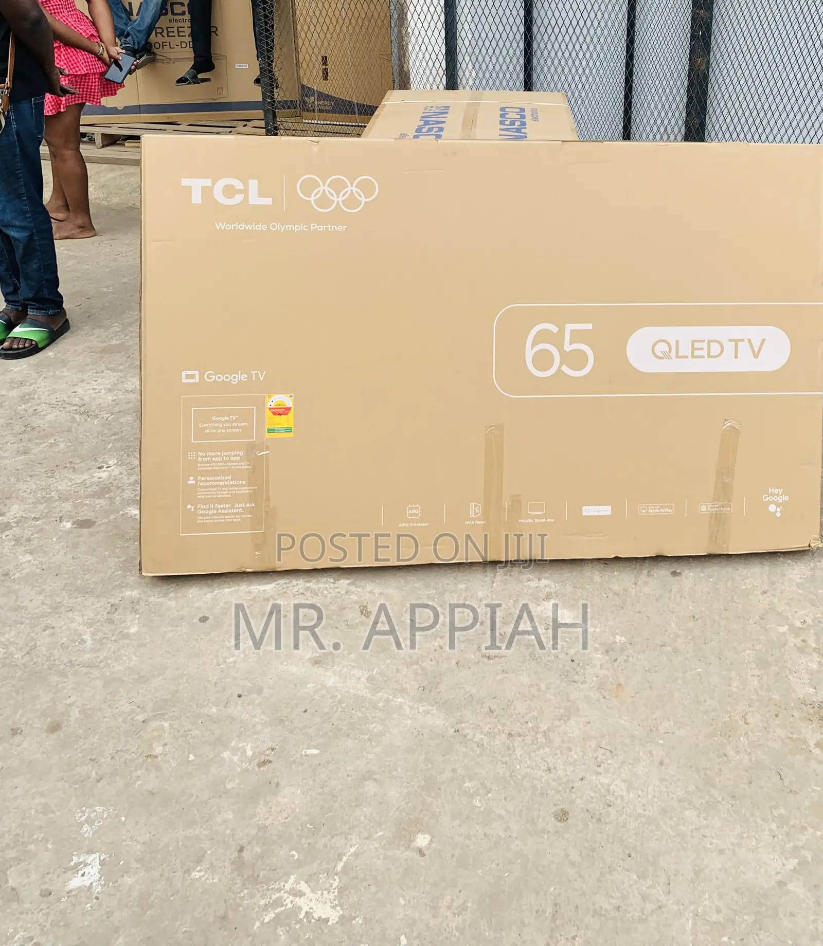 Purchase Classic TCL 65” Qled Smart Google Android TV(Black)