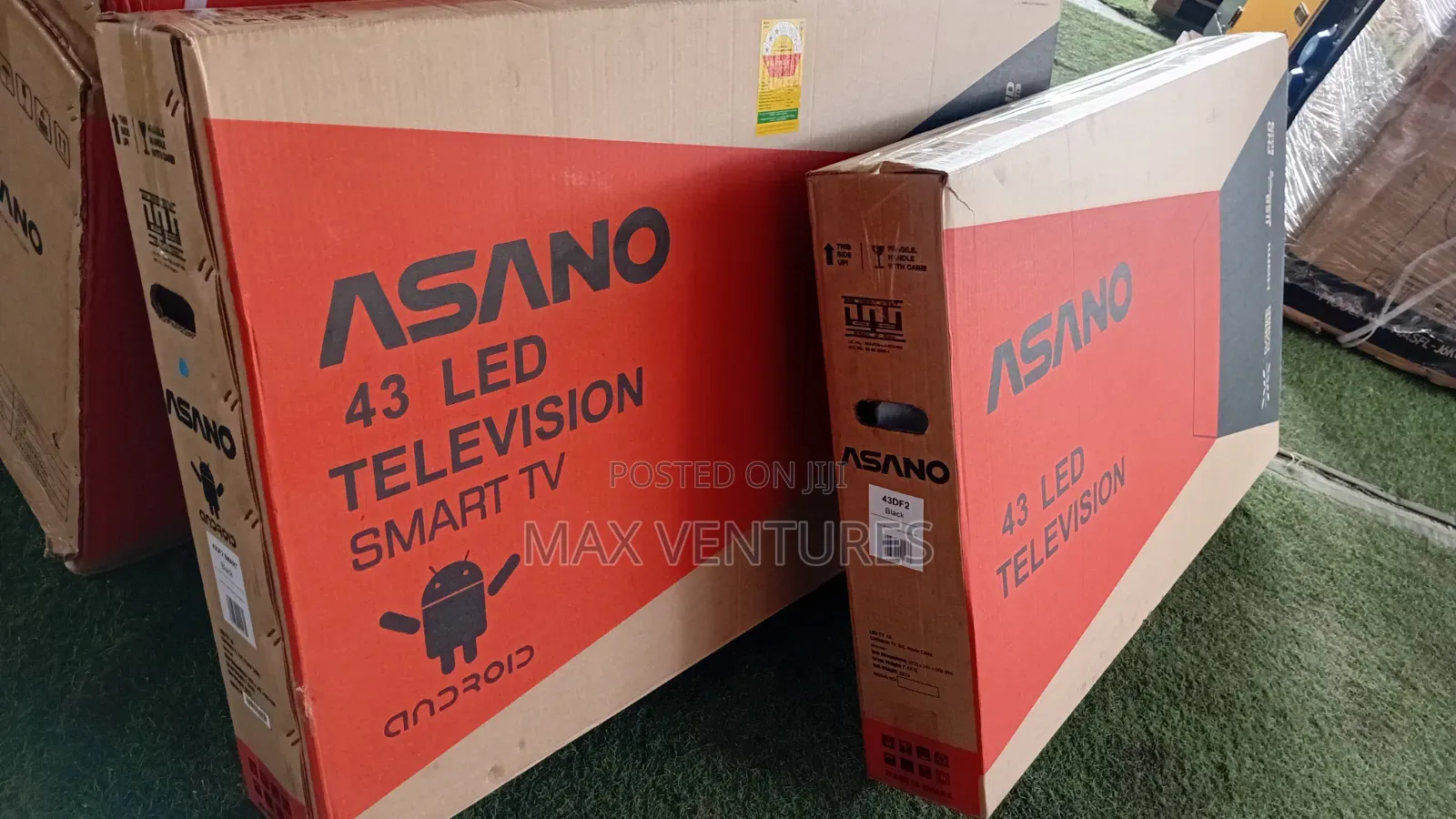 Asano 43" Digital Satellite 43DF2 Slim TV