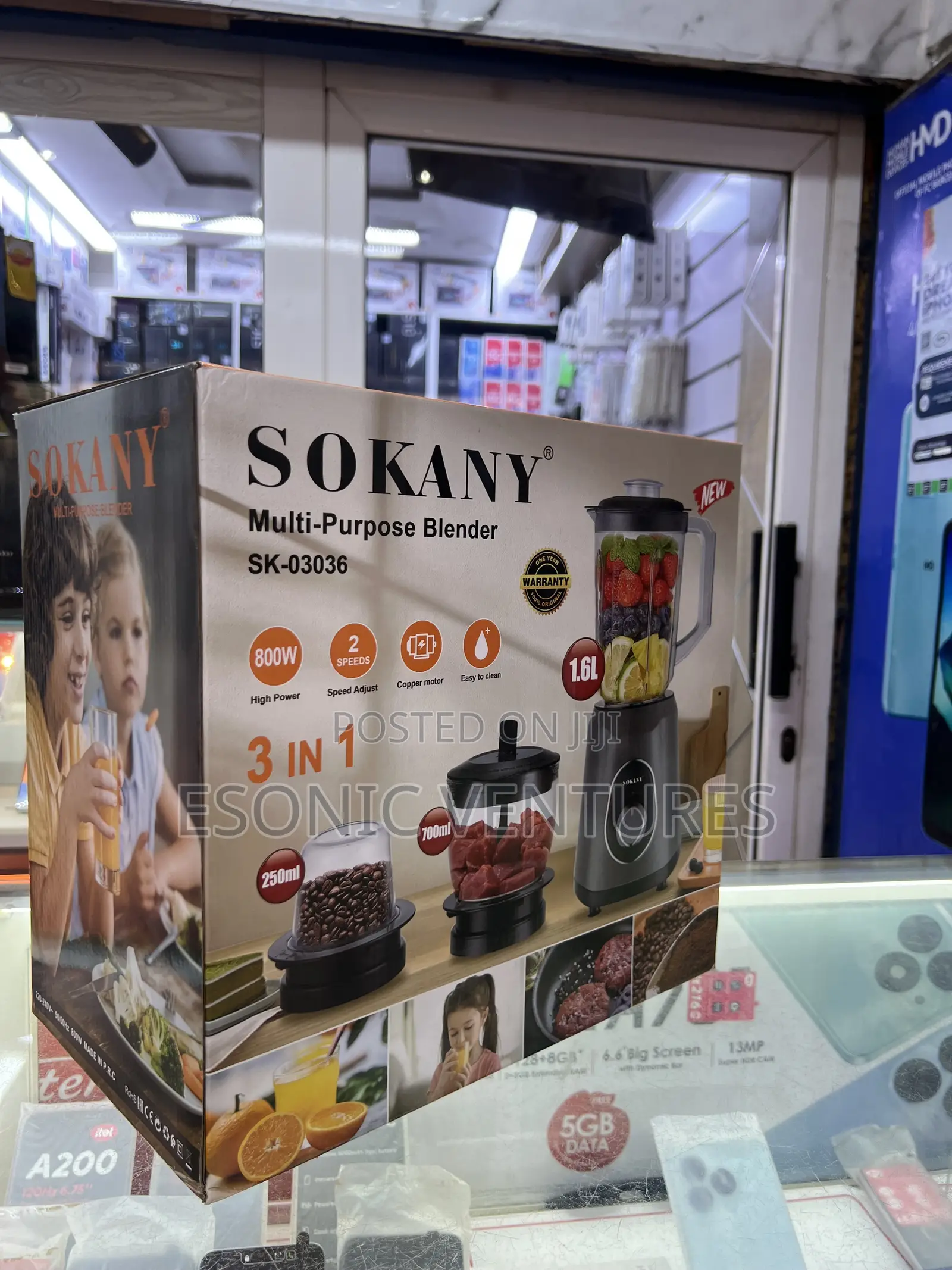 SOKANY BLENDER 3 in 1
