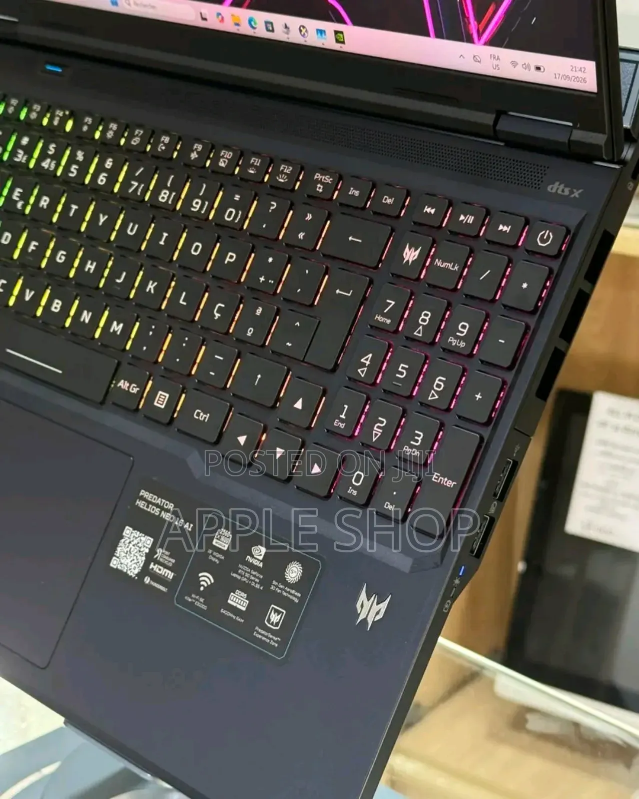 New Acer Predator Helios Neo 16 AI 32GB Intel Core Ultra 9 SSD 2T