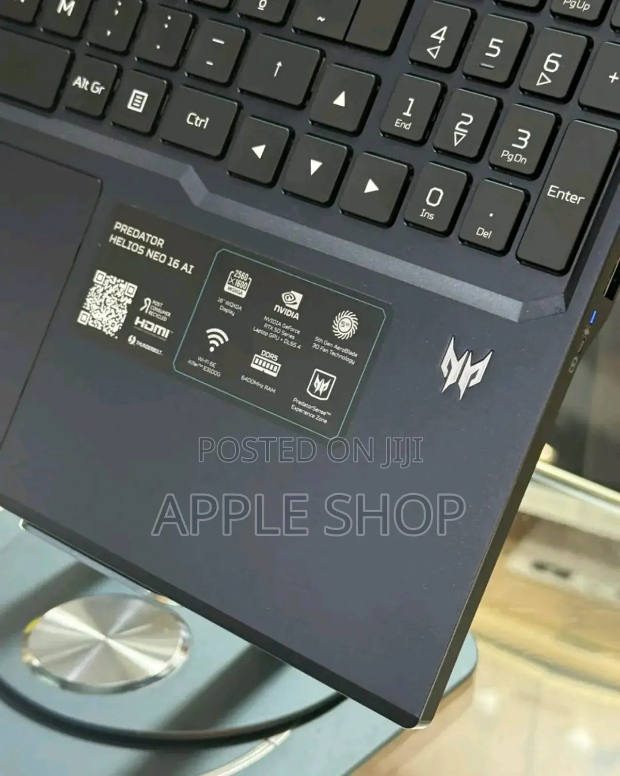 New Acer Predator Helios Neo 16 AI 32GB Intel Core Ultra 9 SSD 2T