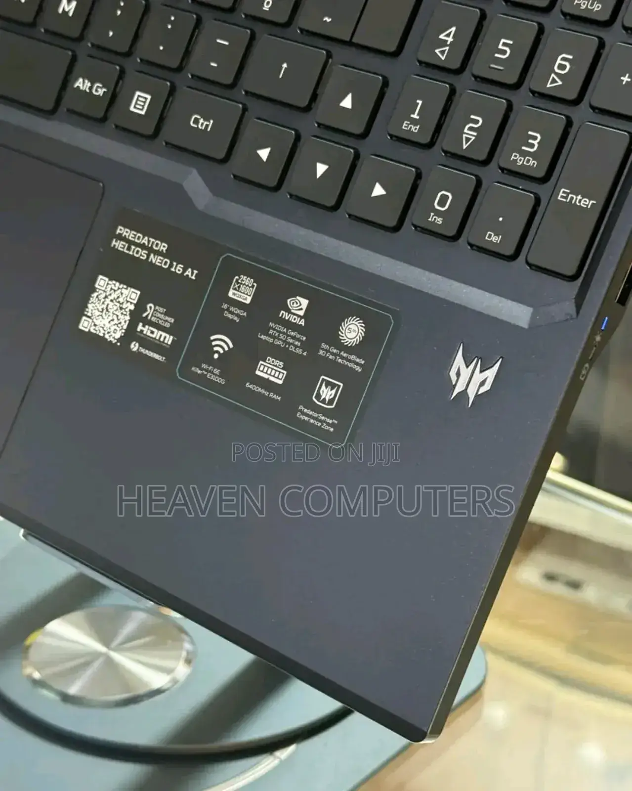 New Acer Predator Helios Neo 16 AI 32GB Intel Core Ultra 9 SSD 2T