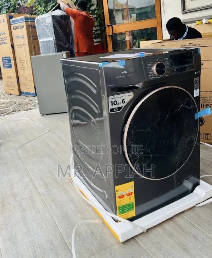 Extremely Quality TCL 10.5kg Full Automatic Washing Machine(Gray) 