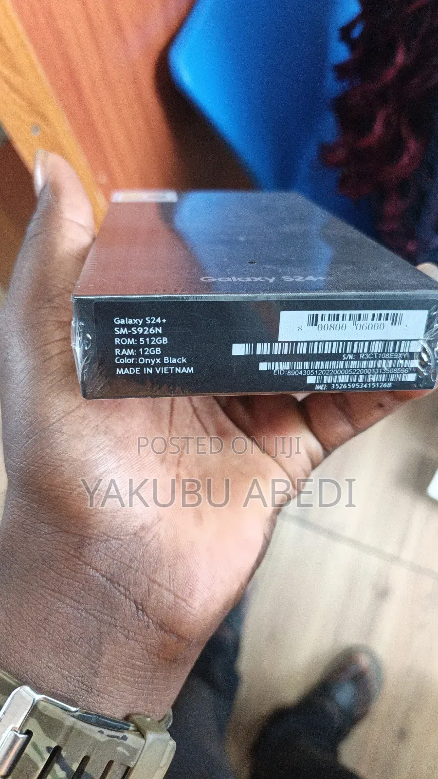 New Samsung Galaxy S24+ 512 GB Black