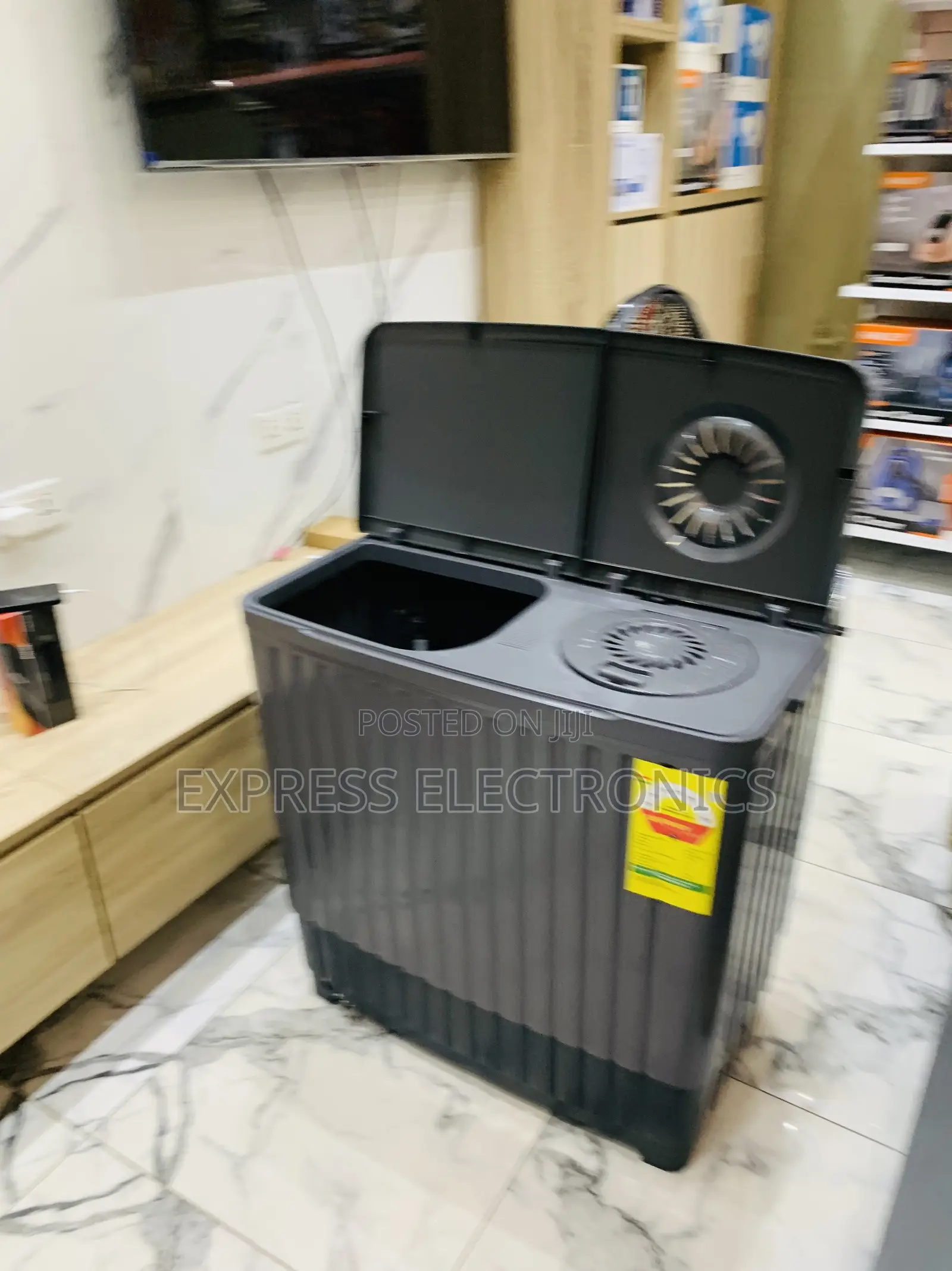 Nasco 11KG TwinTub Wm Semi-Auto Topload Laundry Appliance