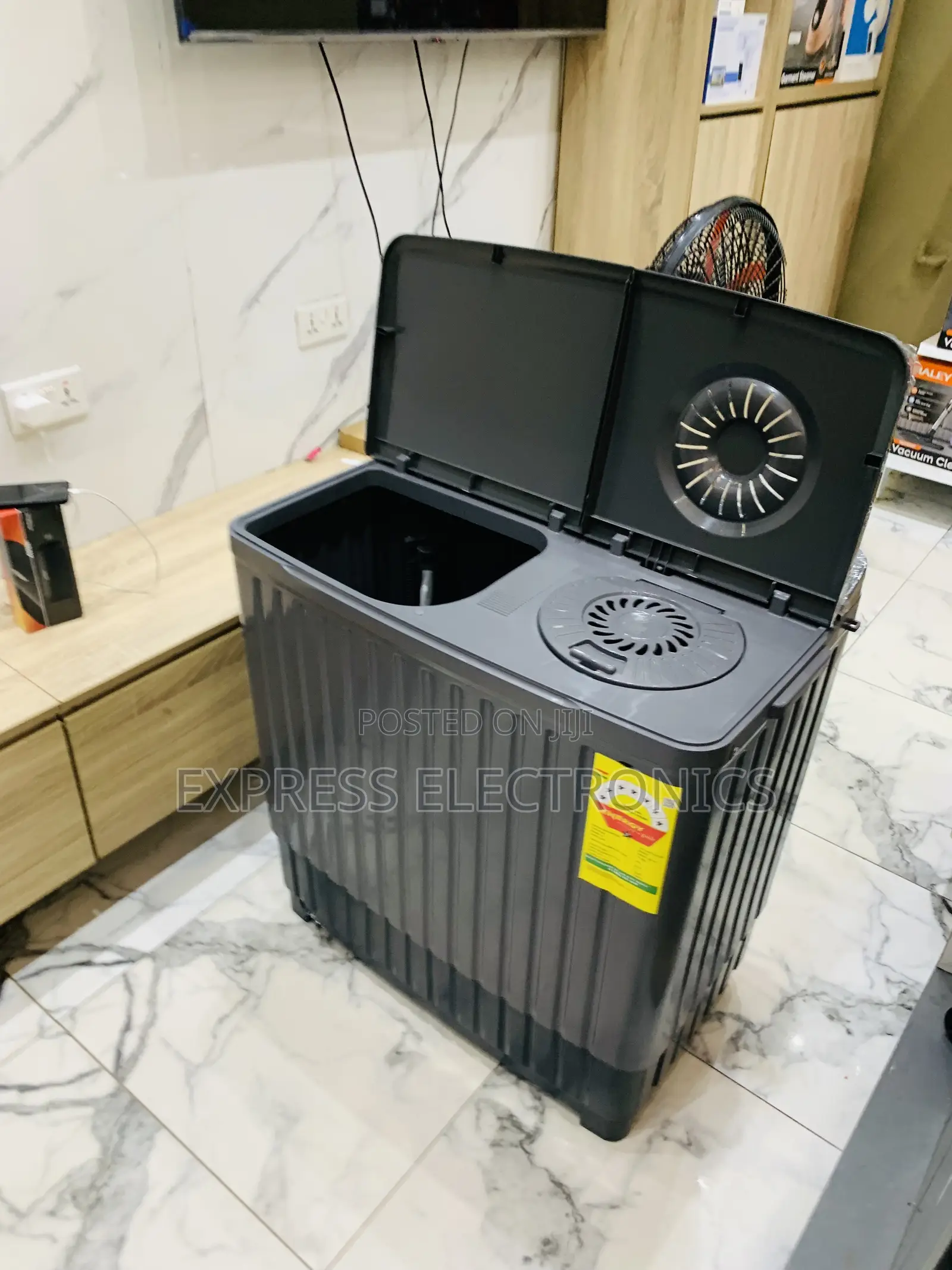 Nasco 11KG TwinTub Wm Semi-Auto Topload Laundry Appliance