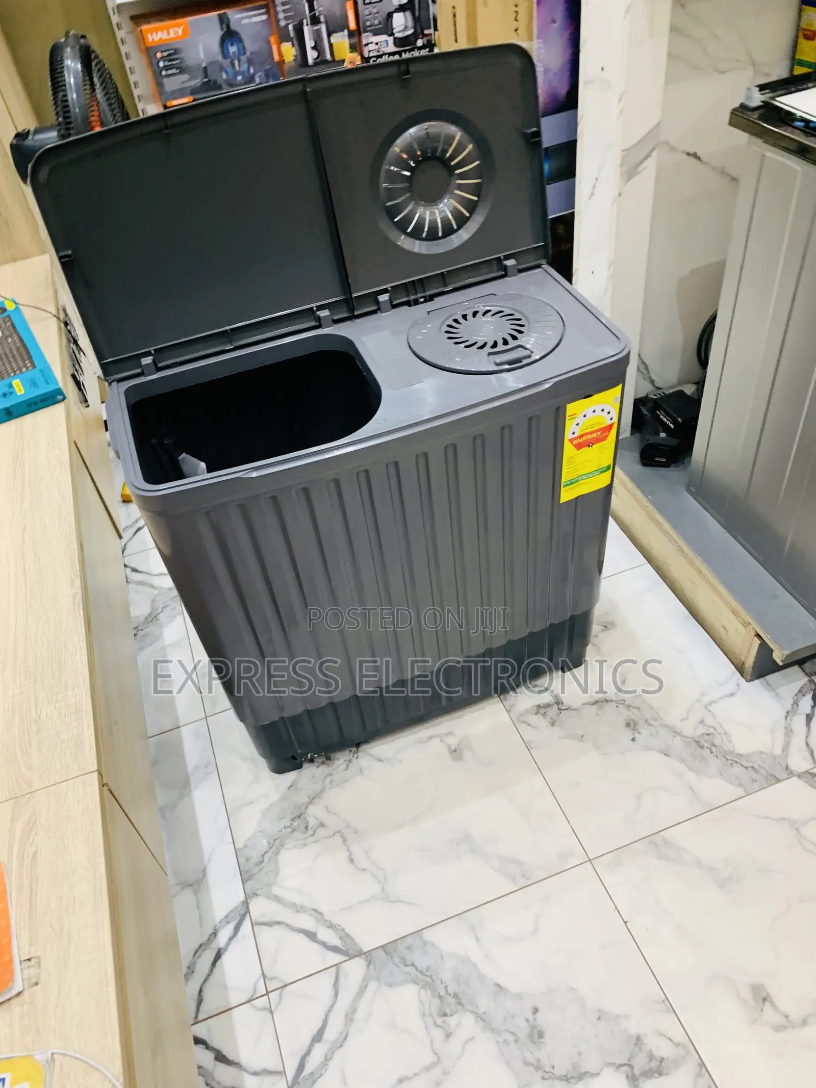 Zealous Sleek Nasco 11KG TwinTub Wm Semi-Auto Topload Laundry Applianc