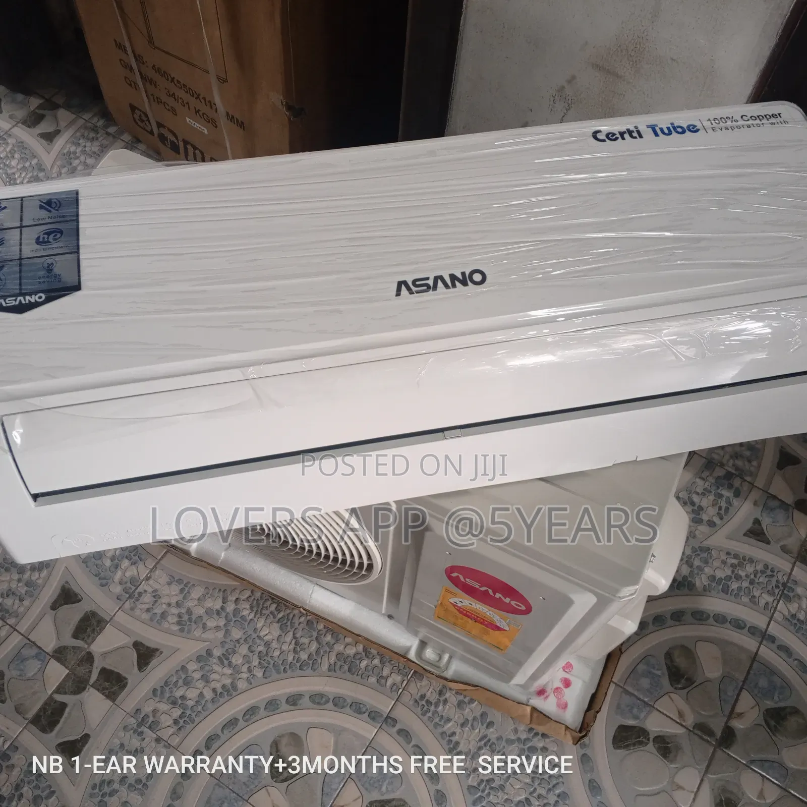 Real Cooler 1.5hp Air Conditioner Copper Air Conditioner
