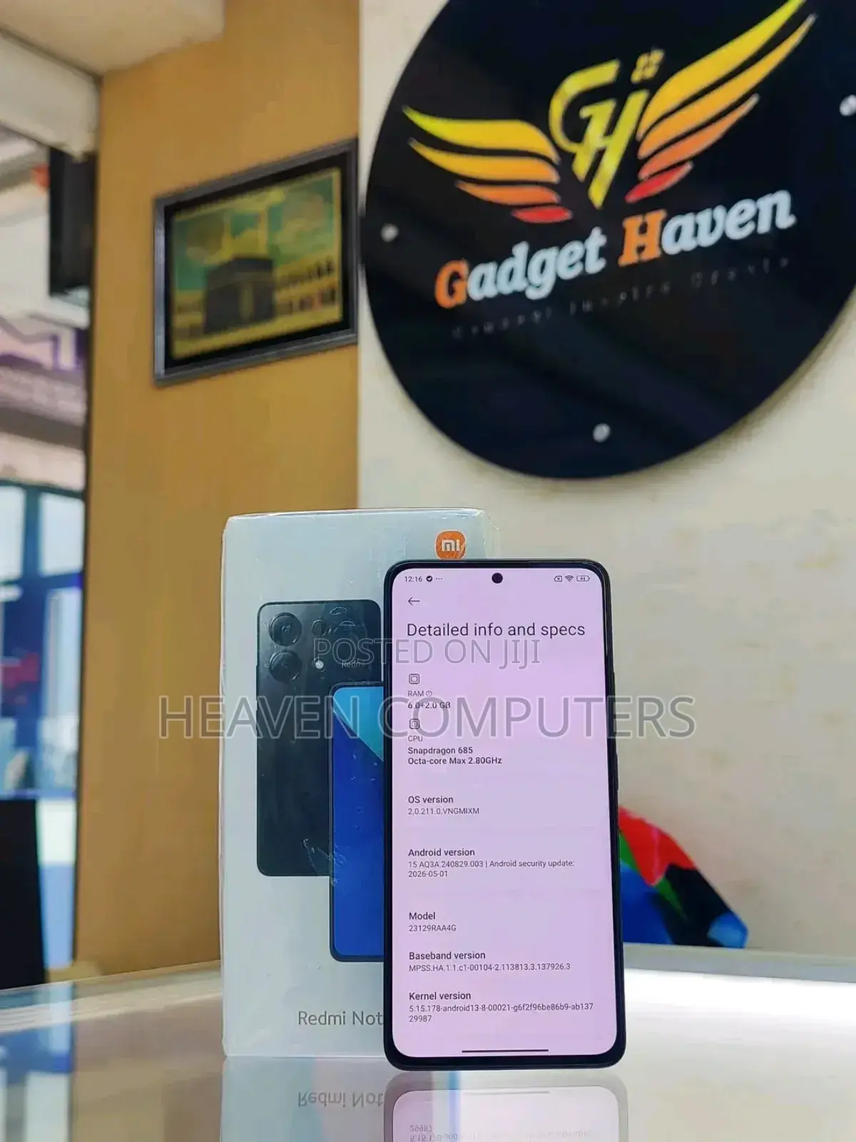 New Xiaomi Redmi Note 13 256 GB Black