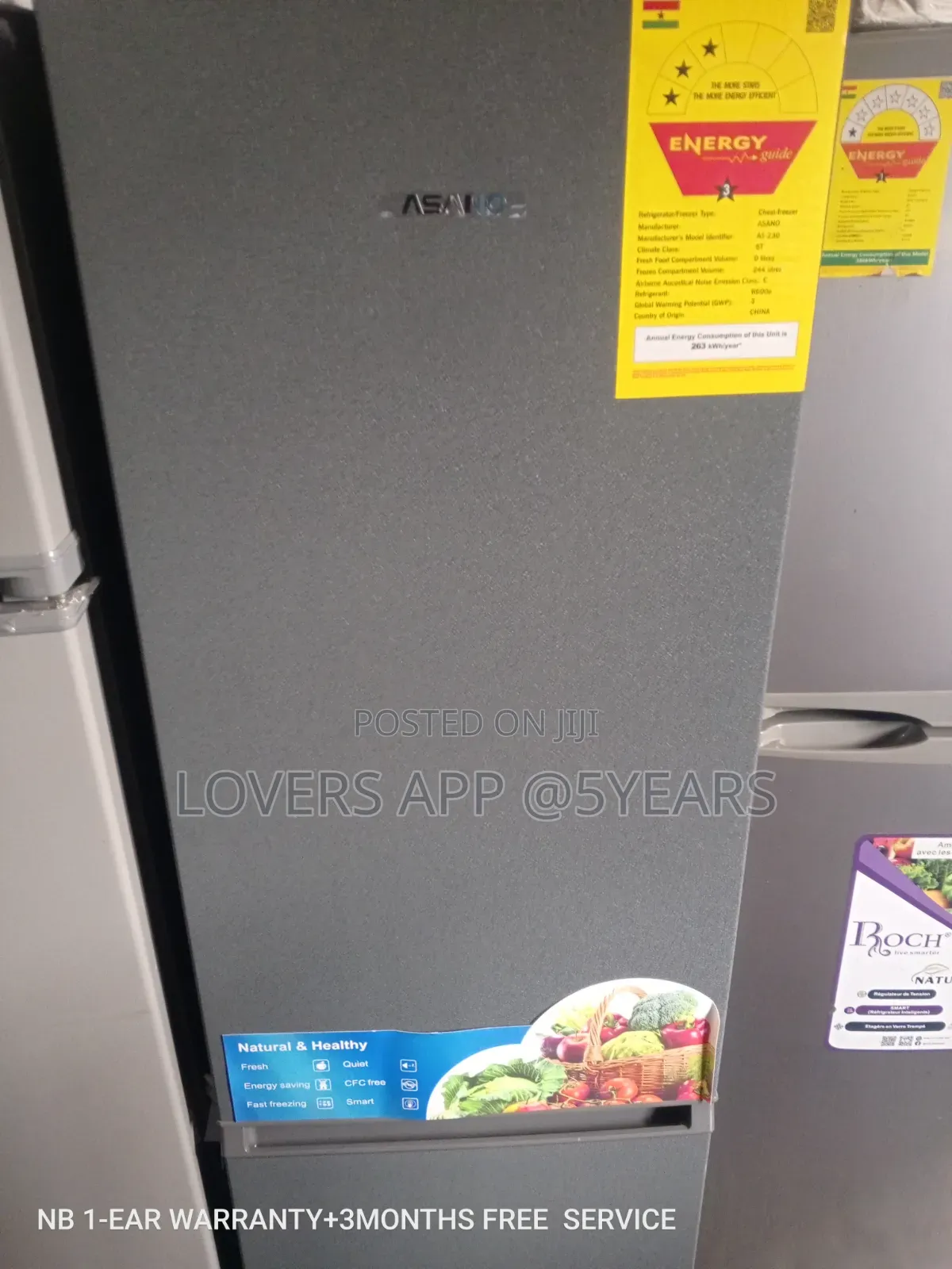 Feeling Fresh 244L Refrigerator Quality Refrigerator